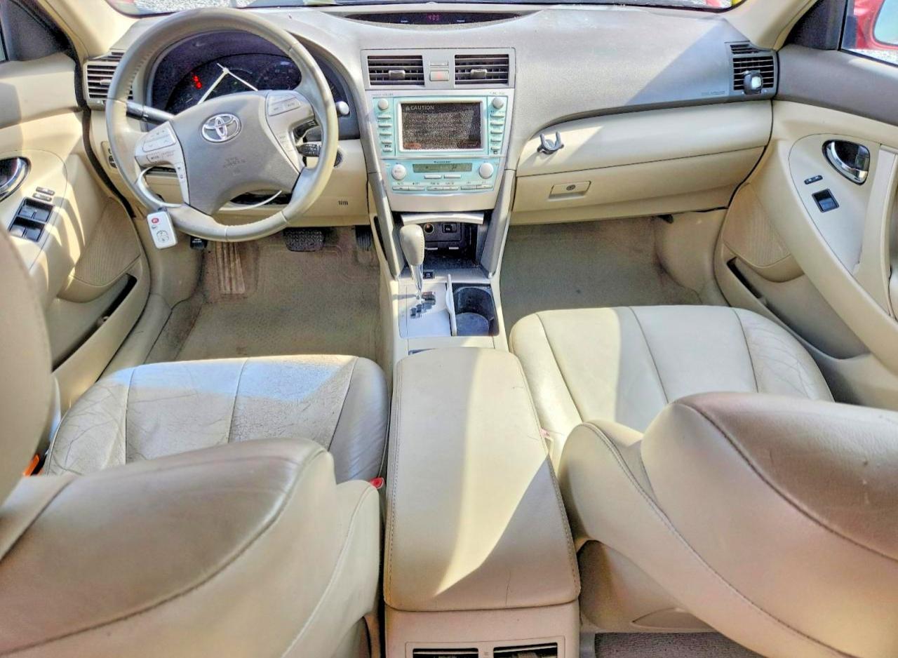2007 Toyota Camry Hybrid Burgundy vin: 4T1BB46K27U012183
