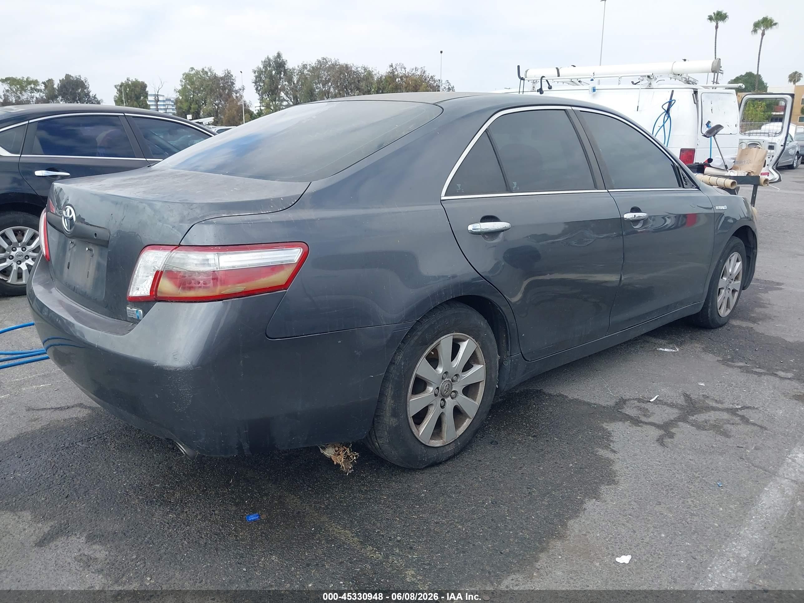 2007 Toyota Camry Hybrid   Серебряный vin: 4T1BB46K27U013432