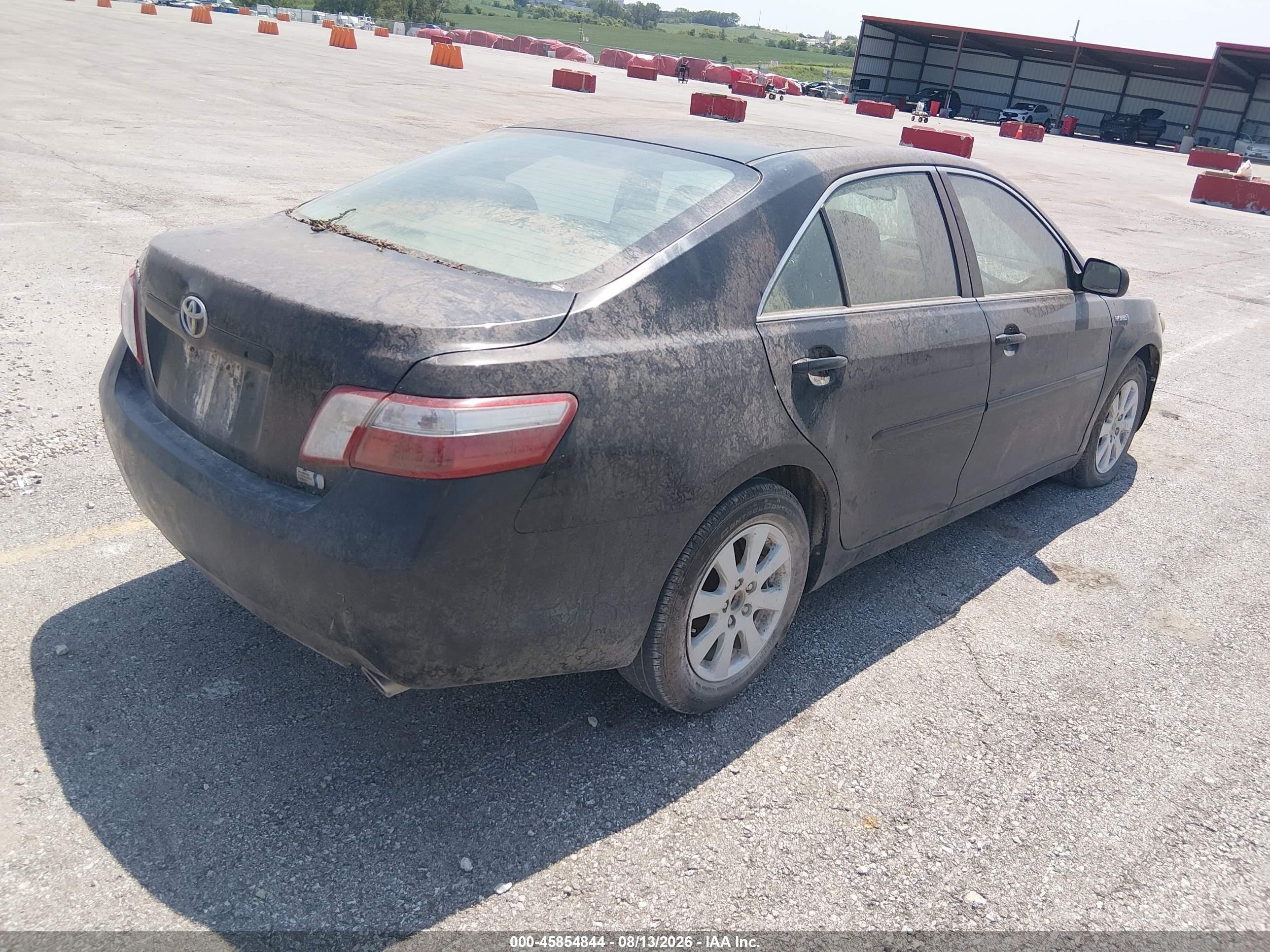 2008 Toyota Camry Hybrid   Black vin: 4T1BB46K28U032306
