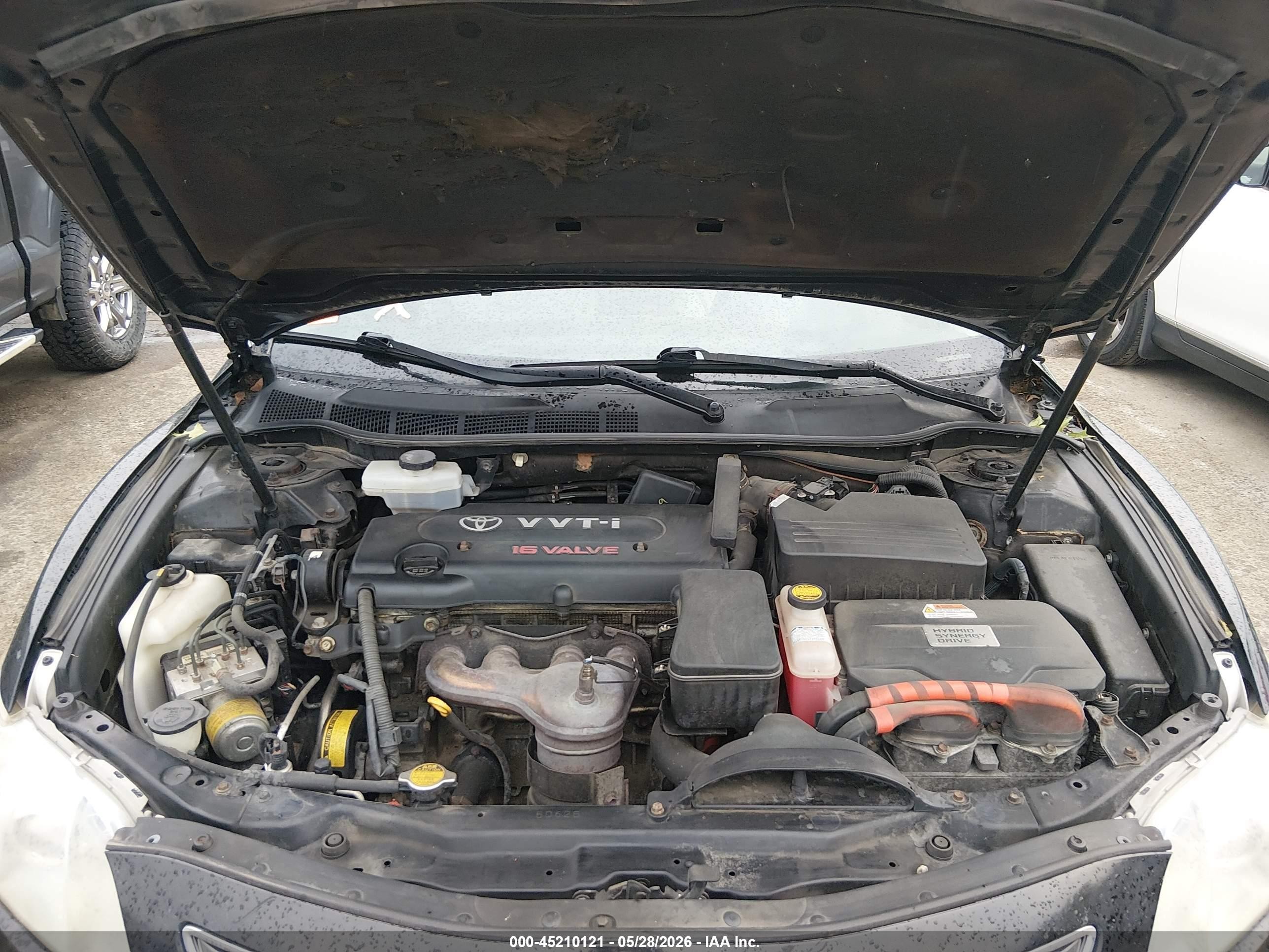 2008 Toyota Camry Hybrid   Черный vin: 4T1BB46K28U033889