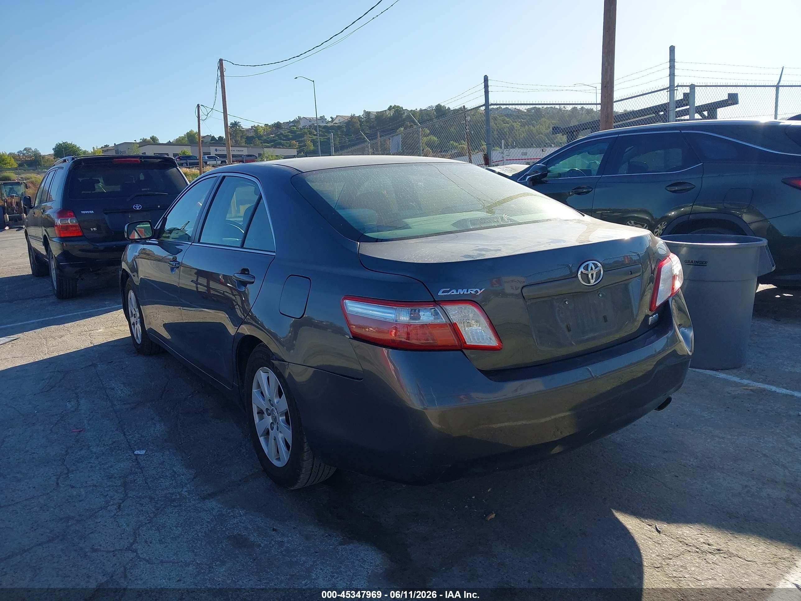 2008 Toyota Camry Hybrid   Серый vin: 4T1BB46K28U035657