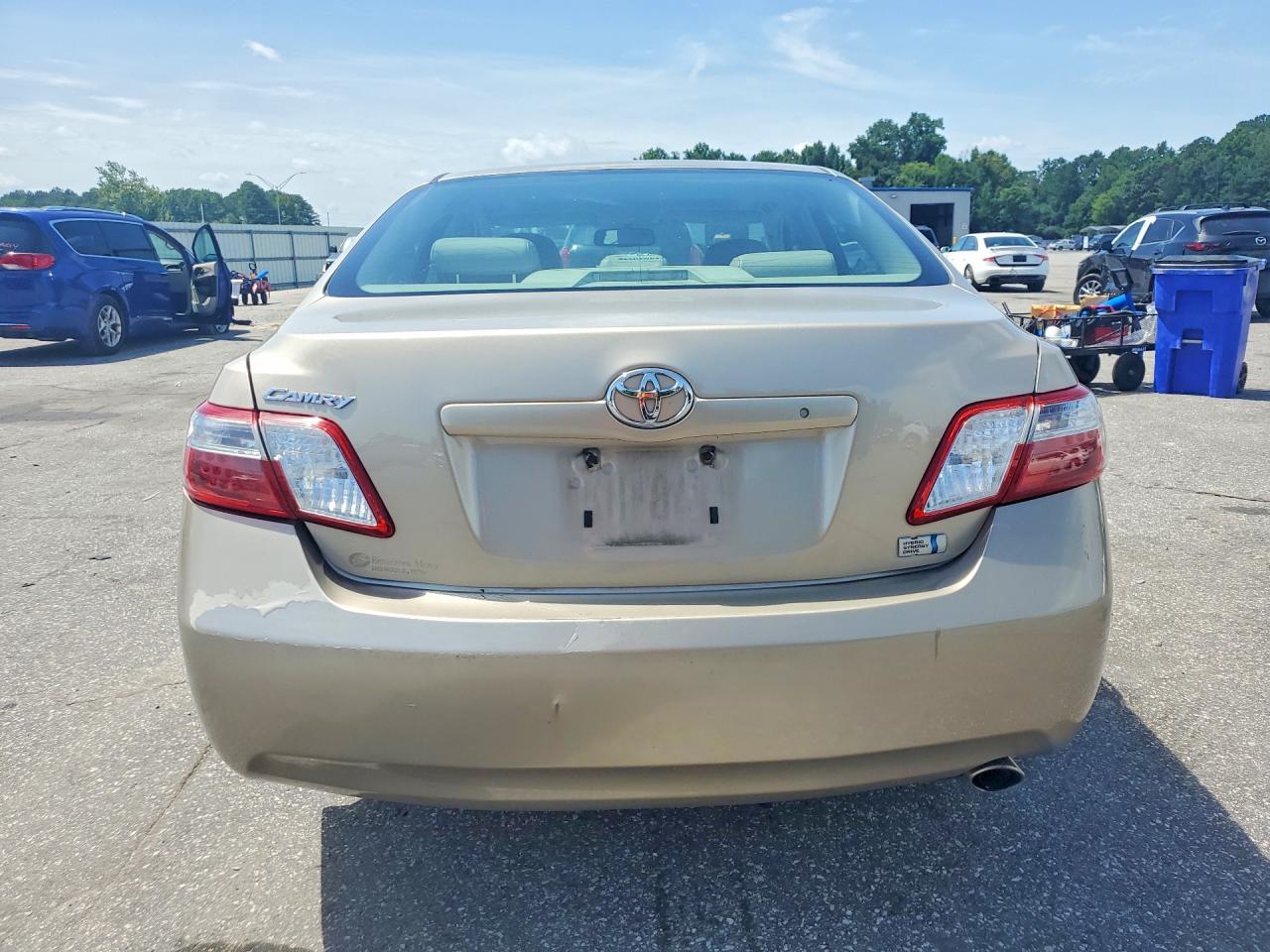 2008 Toyota Camry Hybrid Gold vin: 4T1BB46K28U037263