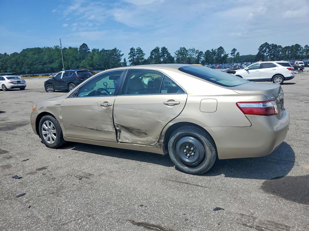 2008 Toyota Camry Hybrid Gold vin: 4T1BB46K28U037263