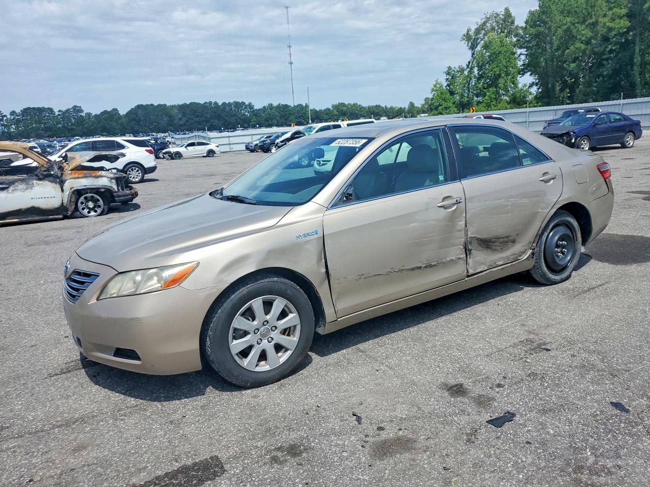 2008 Toyota Camry Hybrid Gold vin: 4T1BB46K28U037263