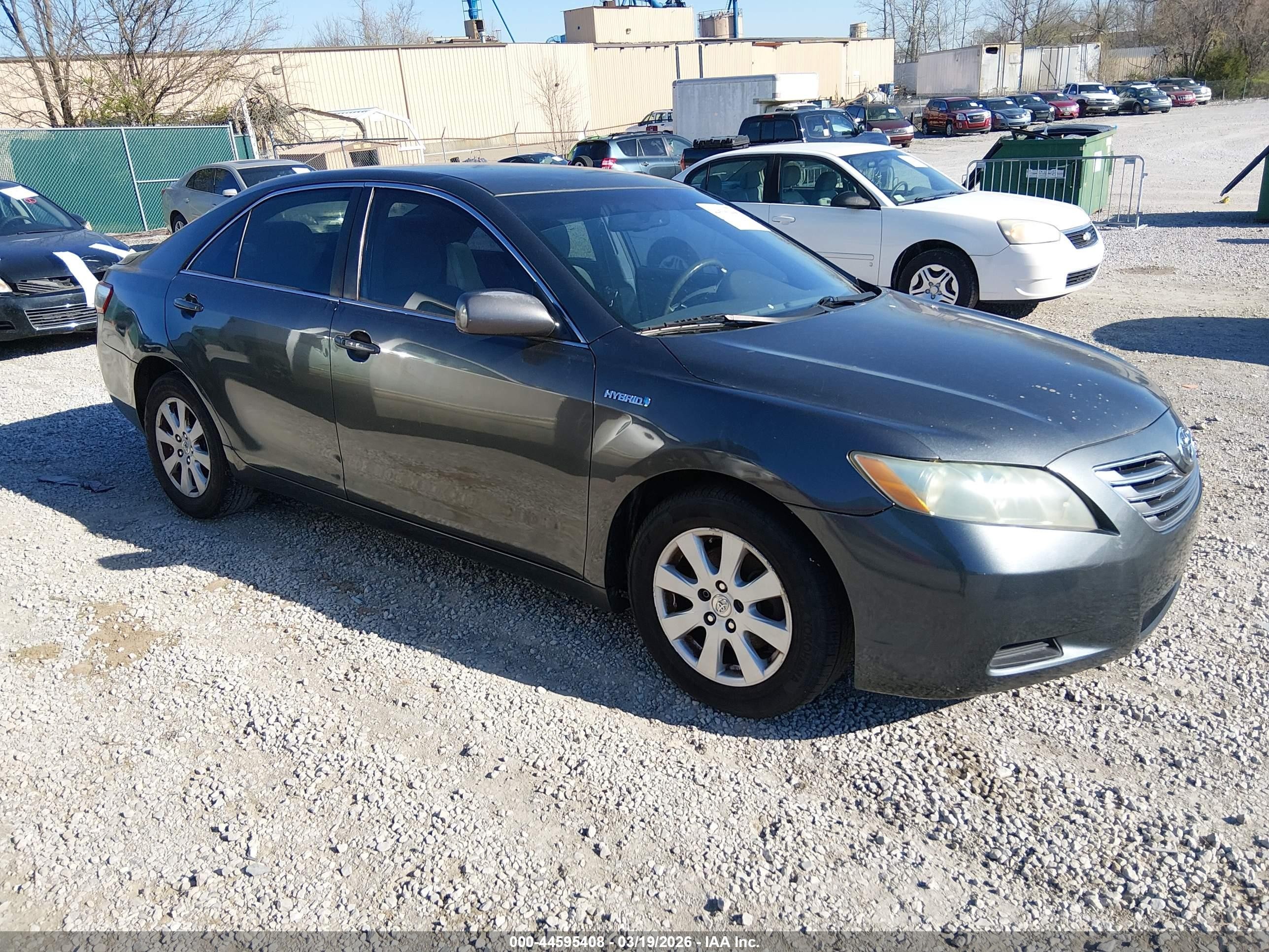 2008 Toyota Camry Hybrid   Серый vin: 4T1BB46K28U039501