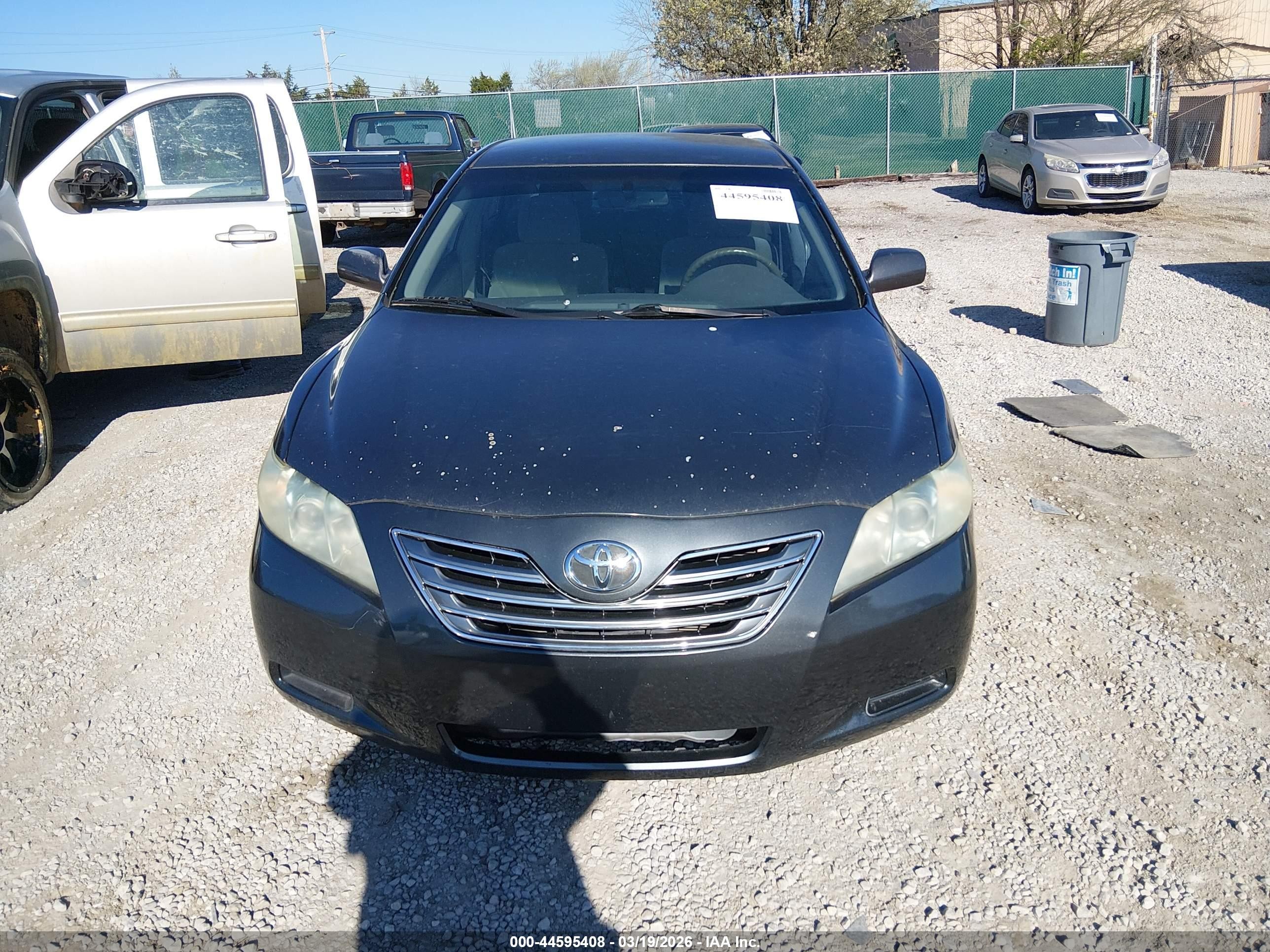 2008 Toyota Camry Hybrid   Серый vin: 4T1BB46K28U039501