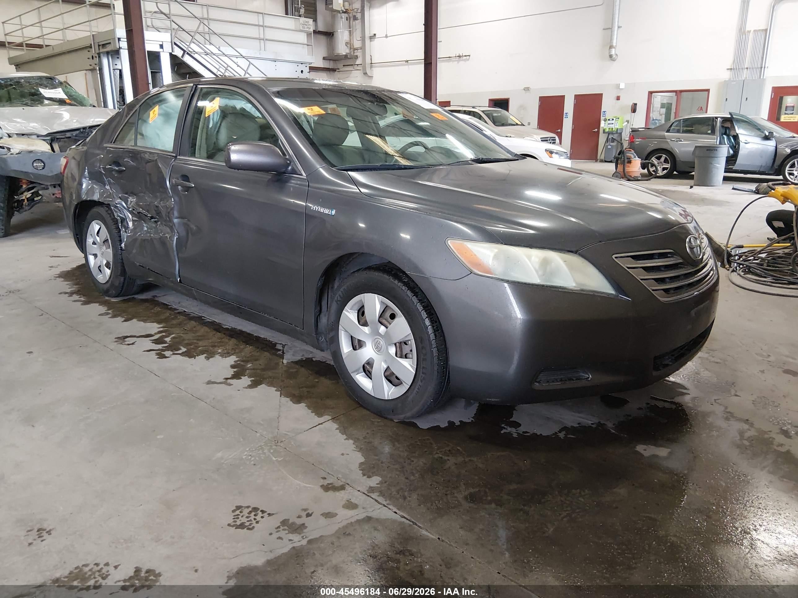 2008 Toyota Camry Hybrid   Серый vin: 4T1BB46K28U048599
