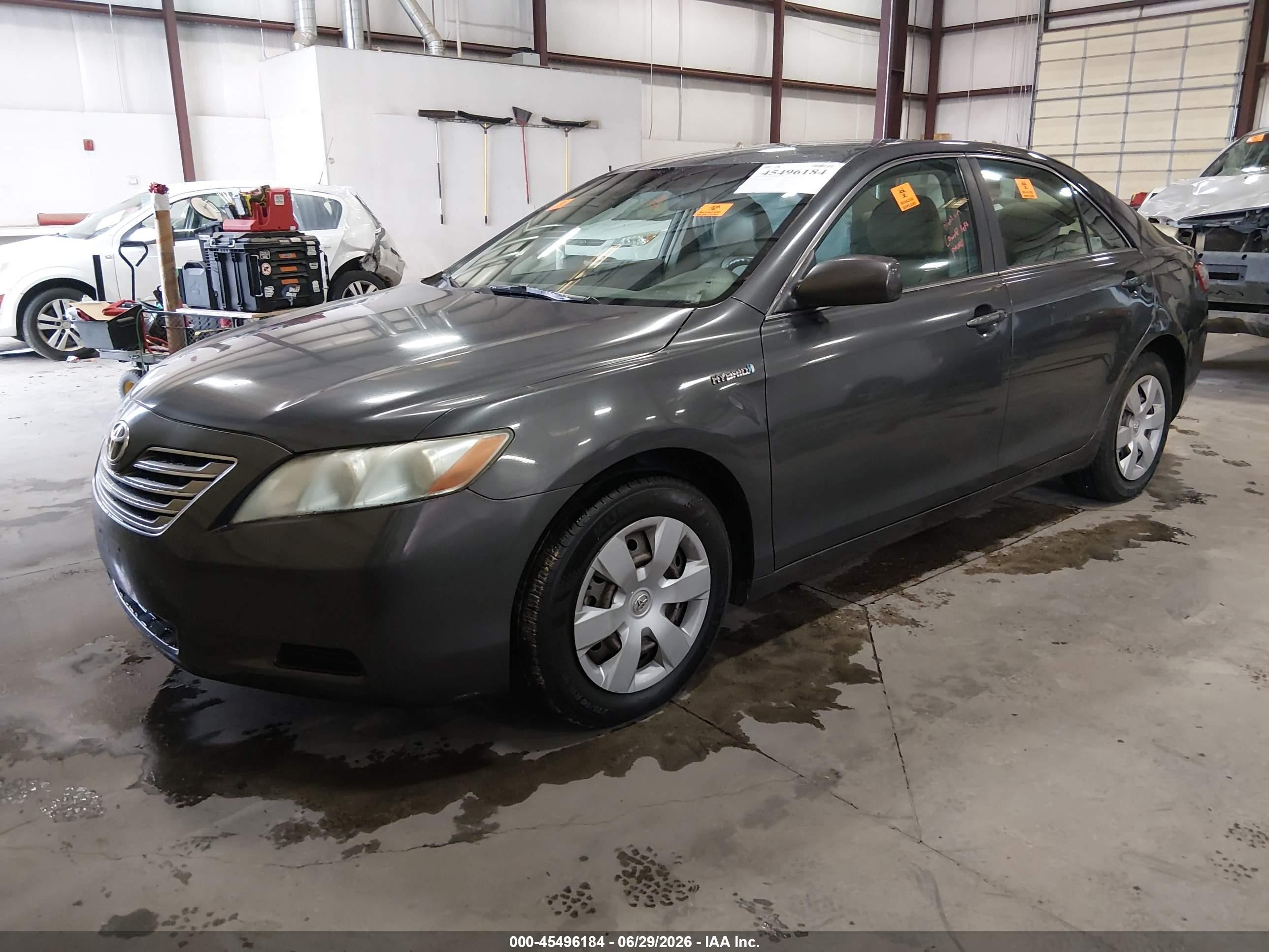 2008 Toyota Camry Hybrid   Gray vin: 4T1BB46K28U048599