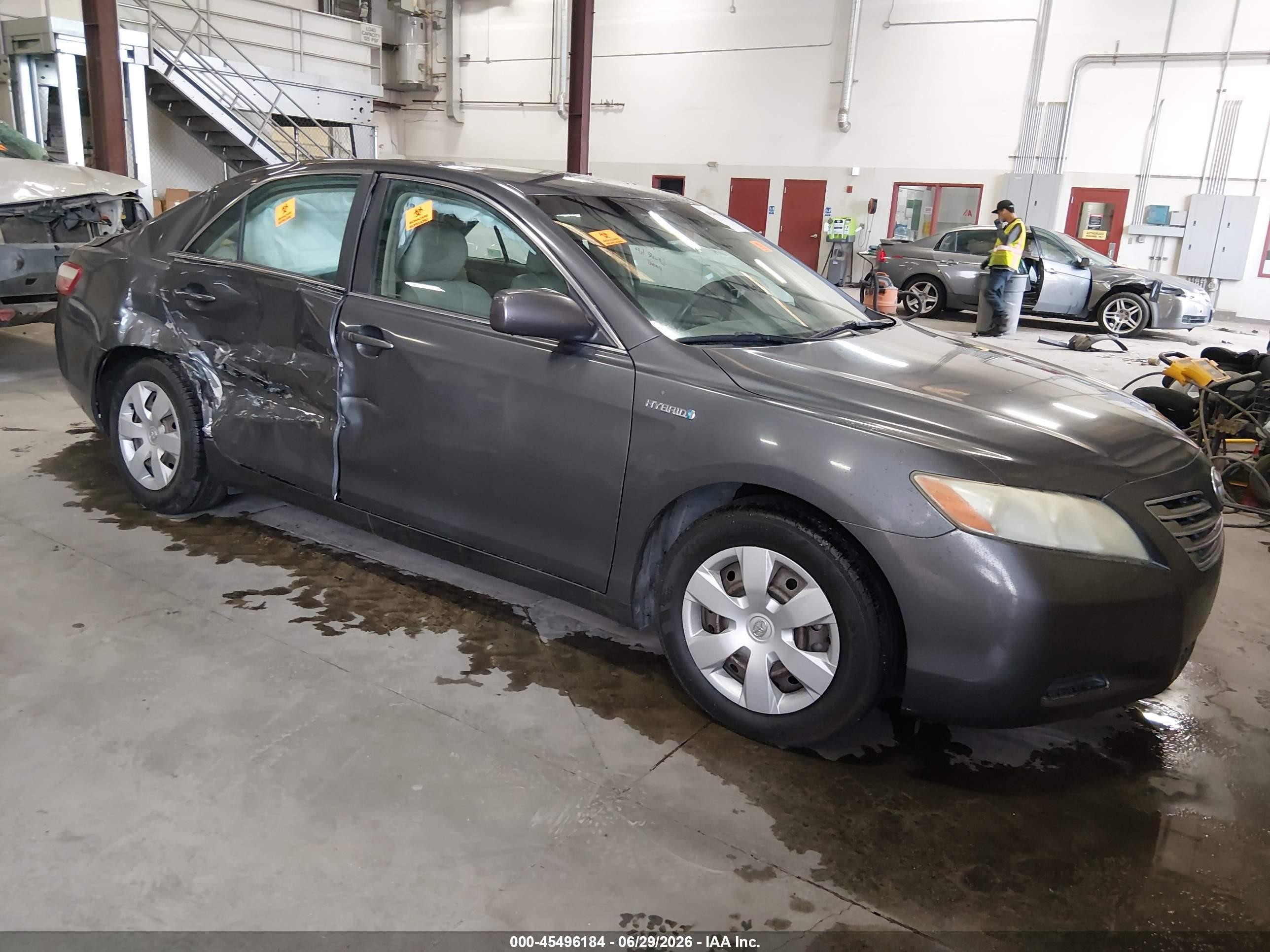 2008 Toyota Camry Hybrid   Gray vin: 4T1BB46K28U048599