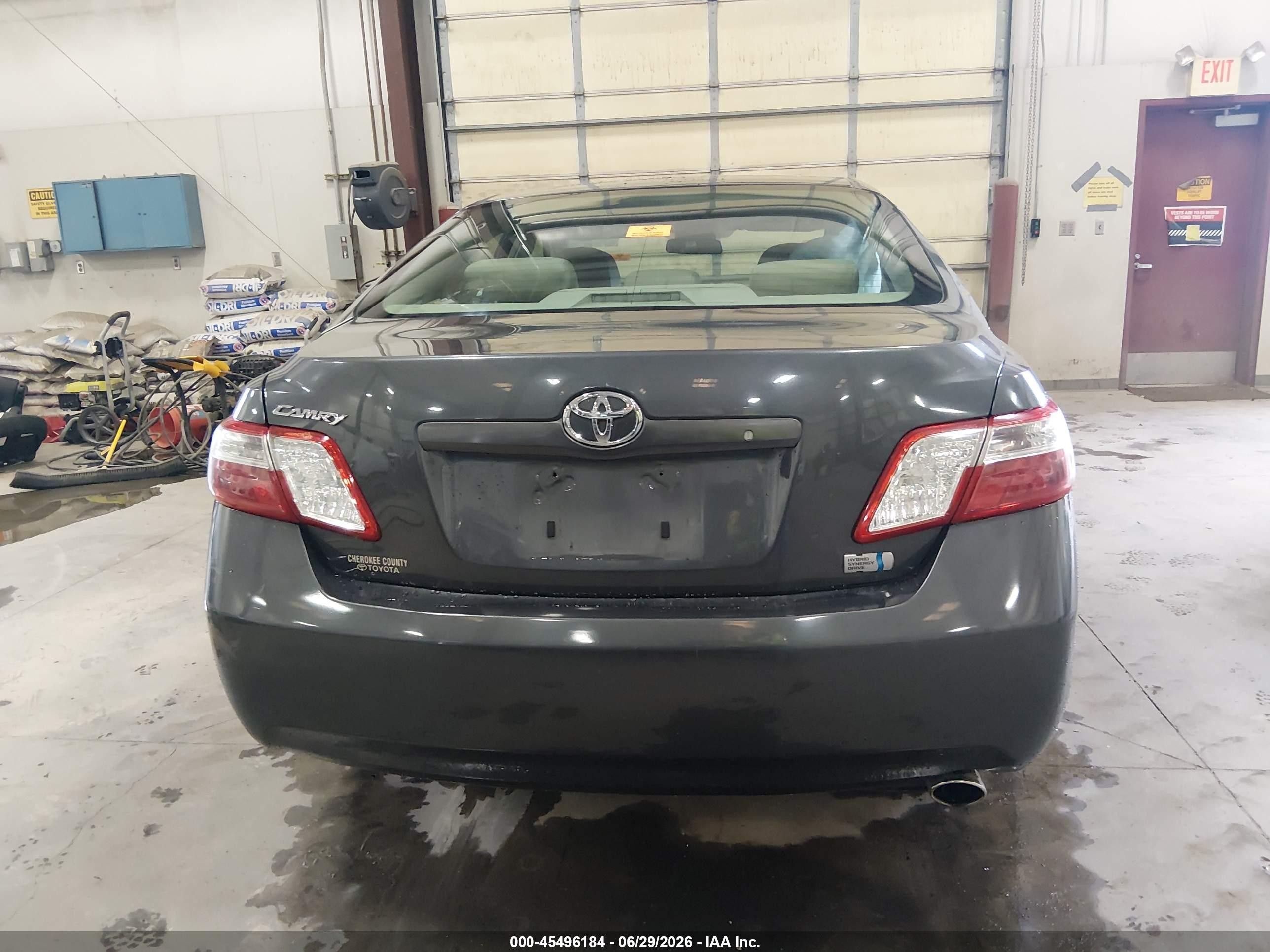 2008 Toyota Camry Hybrid   Gray vin: 4T1BB46K28U048599