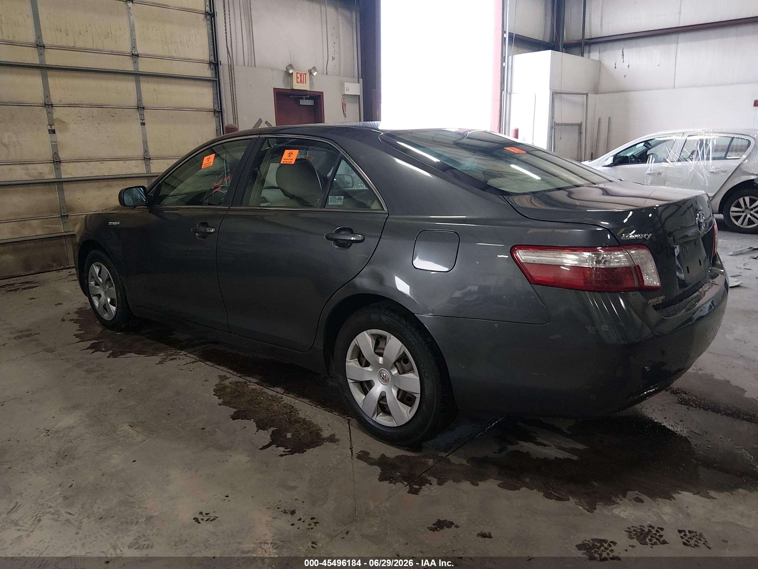2008 Toyota Camry Hybrid   Gray vin: 4T1BB46K28U048599