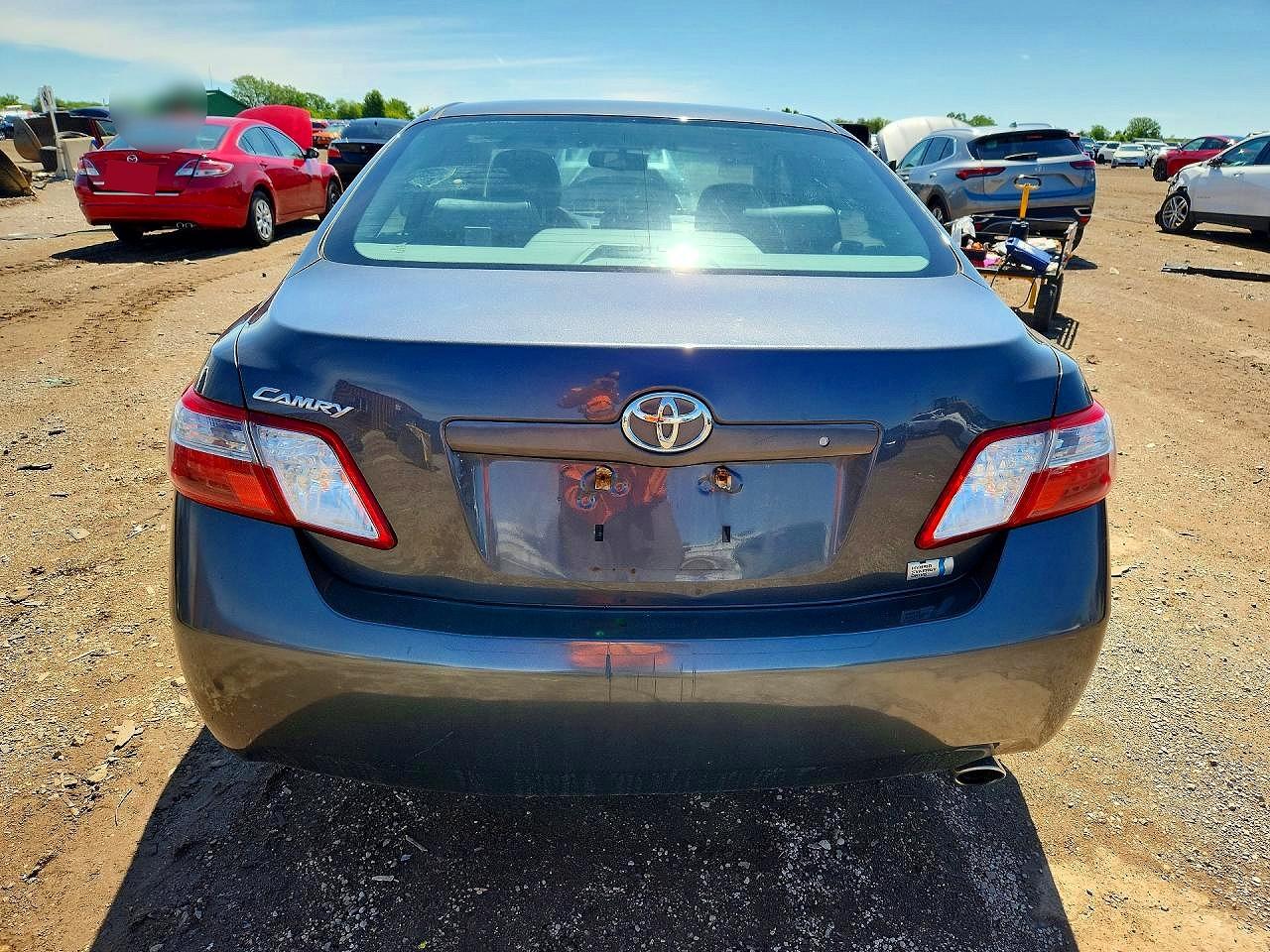 2008 Toyota Camry Hybrid Серый vin: 4T1BB46K28U054936