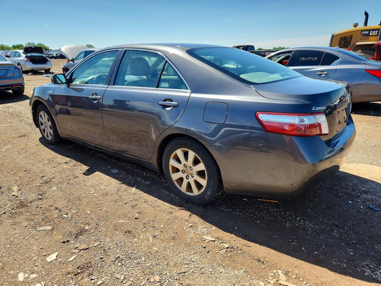 2008 Toyota Camry Hybrid Серый vin: 4T1BB46K28U054936