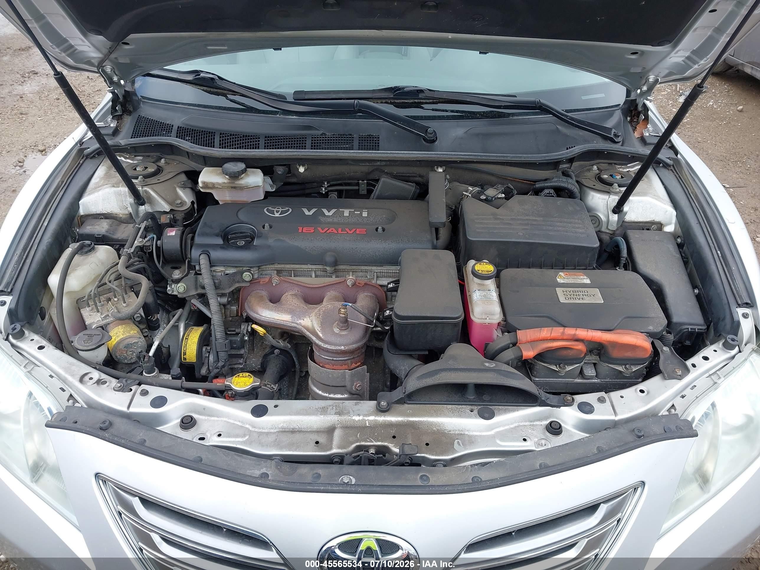 2009 Toyota Camry Hybrid   Silver vin: 4T1BB46K29U081653