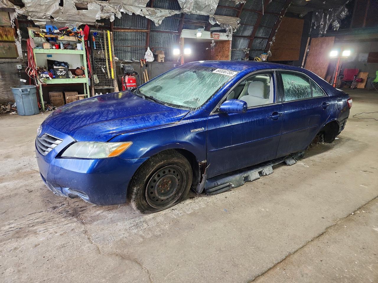 2009 Toyota Camry Hybrid Blue vin: 4T1BB46K29U087503