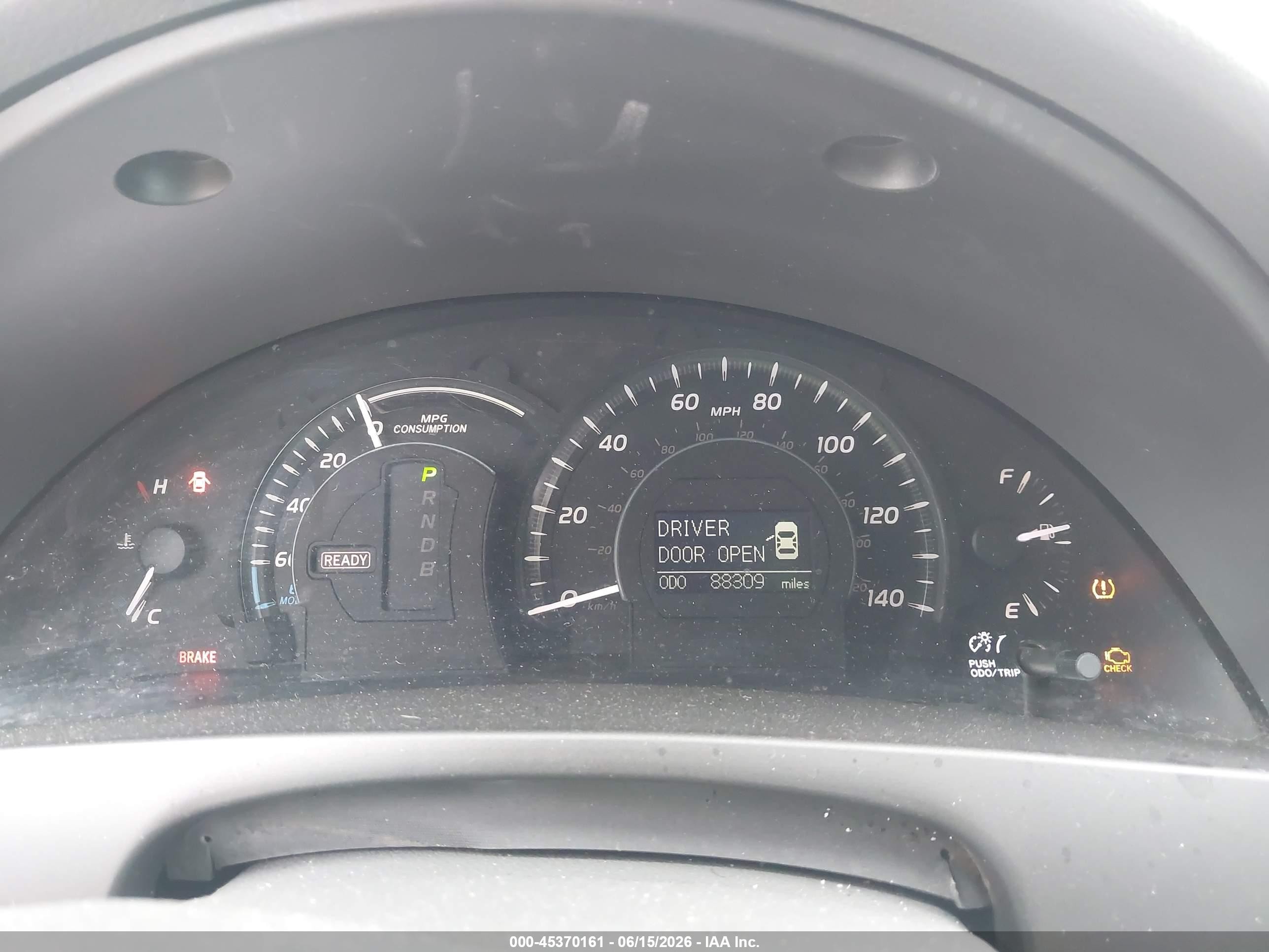 2009 Toyota Camry Hybrid   Black vin: 4T1BB46K29U096198
