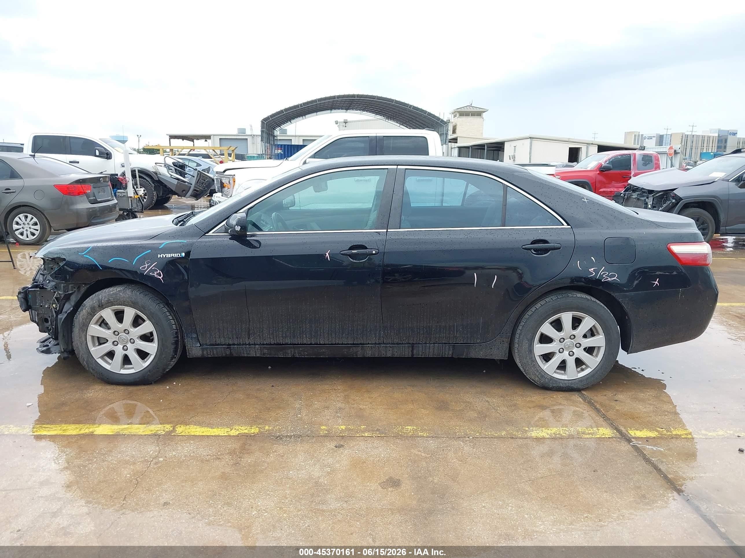 2009 Toyota Camry Hybrid   Black vin: 4T1BB46K29U096198