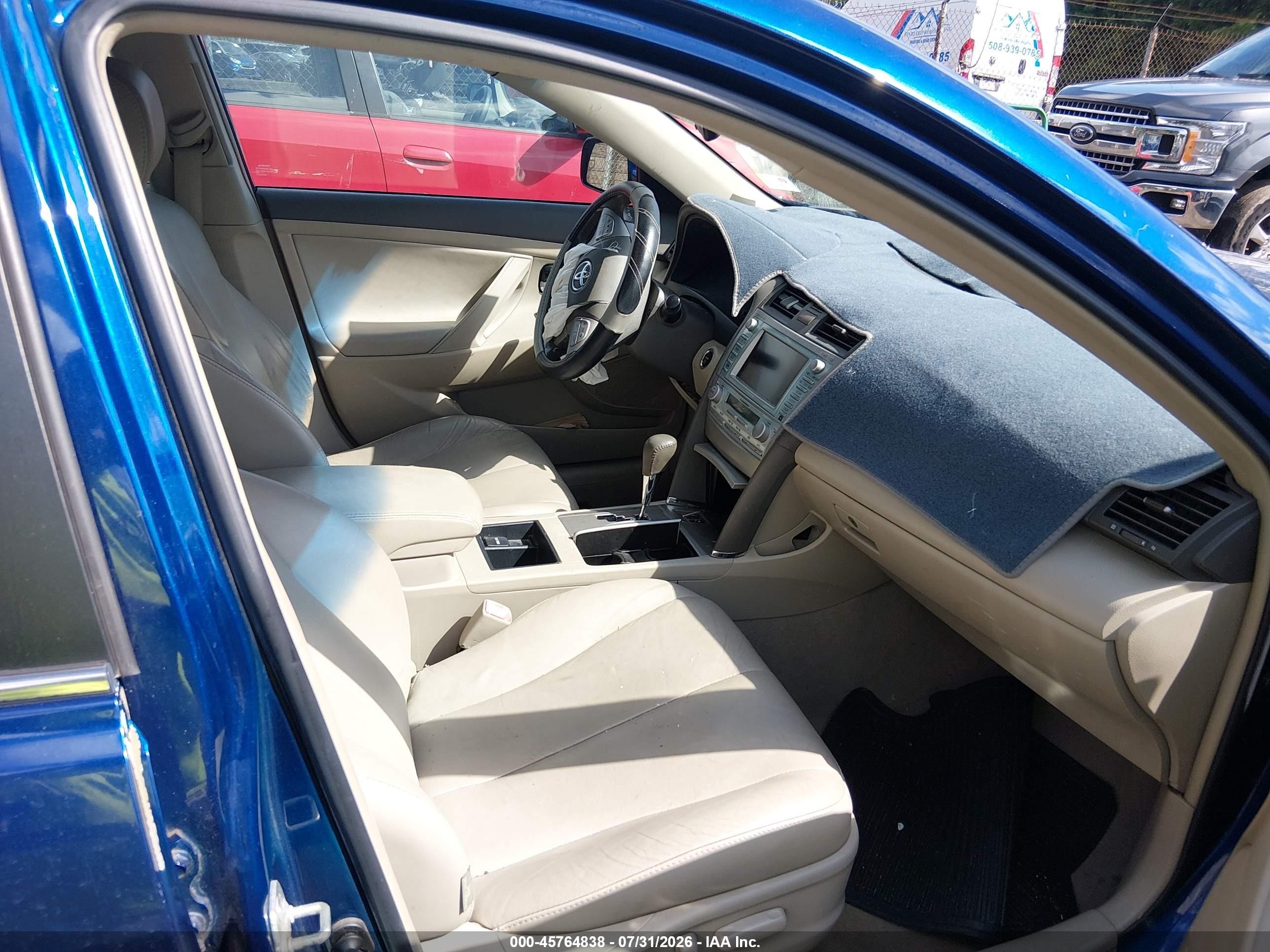 2009 Toyota Camry Hybrid   Blue vin: 4T1BB46K29U097397