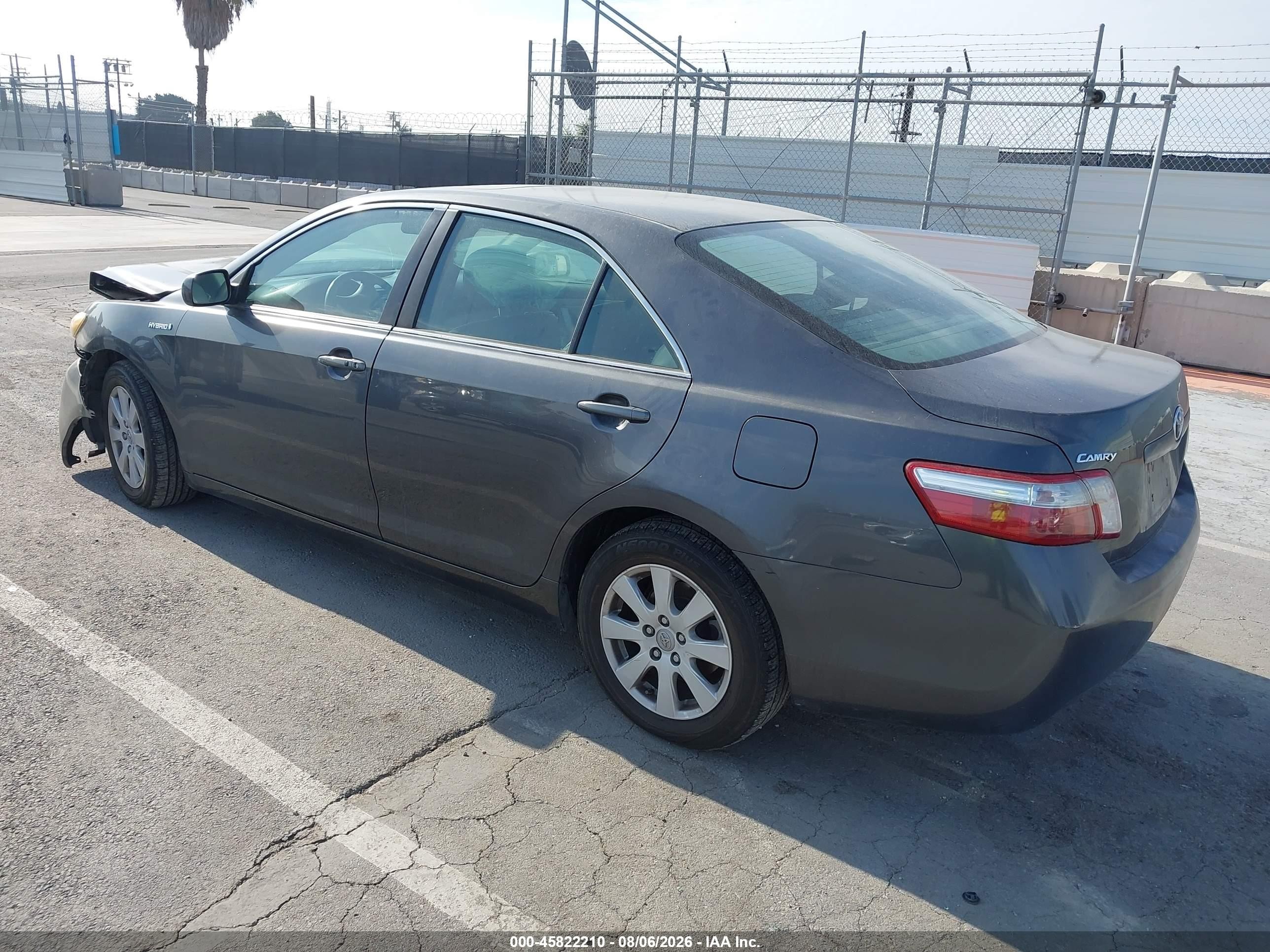 2009 Toyota Camry Hybrid   Gray vin: 4T1BB46K29U103151