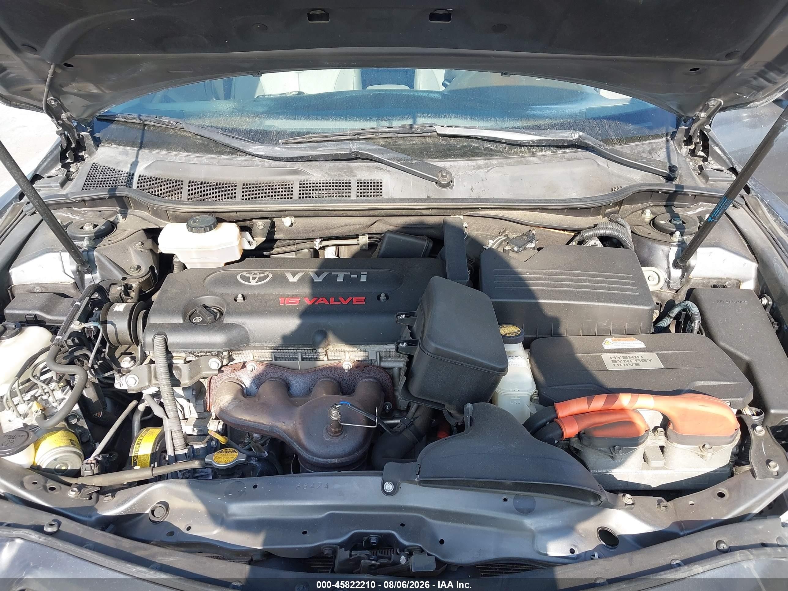 2009 Toyota Camry Hybrid   Gray vin: 4T1BB46K29U103151