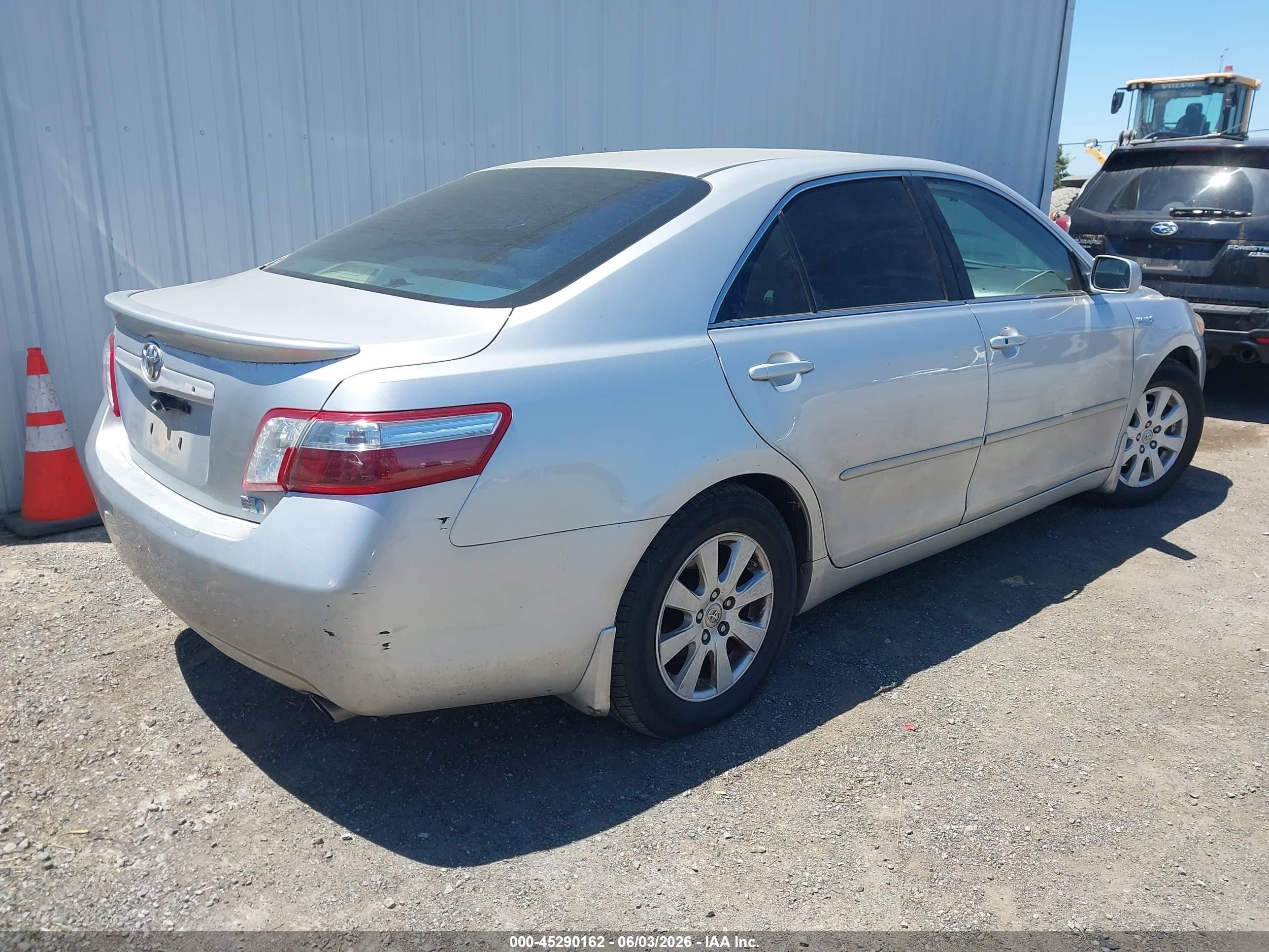 2009 Toyota Camry Hybrid   Серый vin: 4T1BB46K29U107149