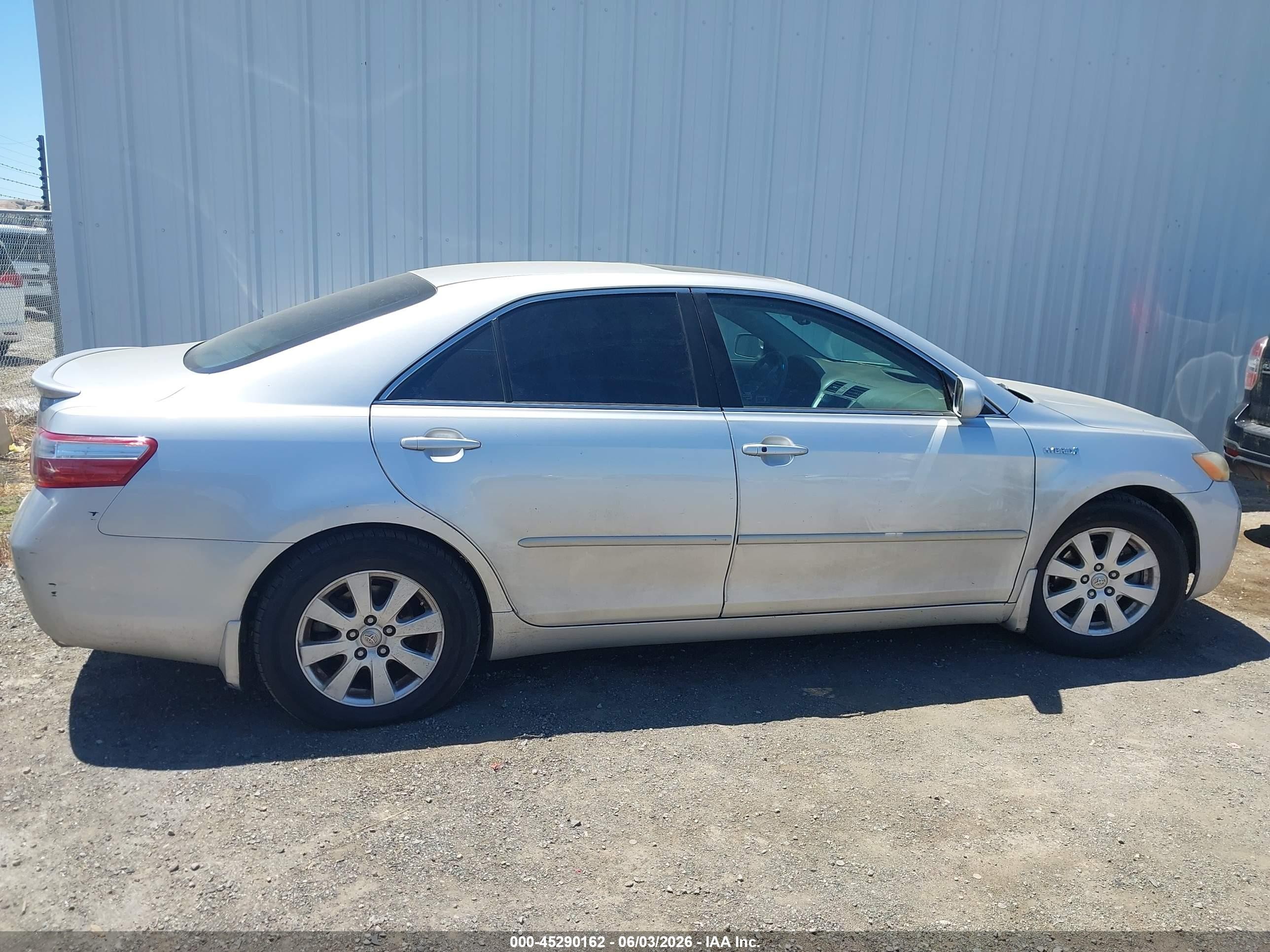 2009 Toyota Camry Hybrid   Серый vin: 4T1BB46K29U107149