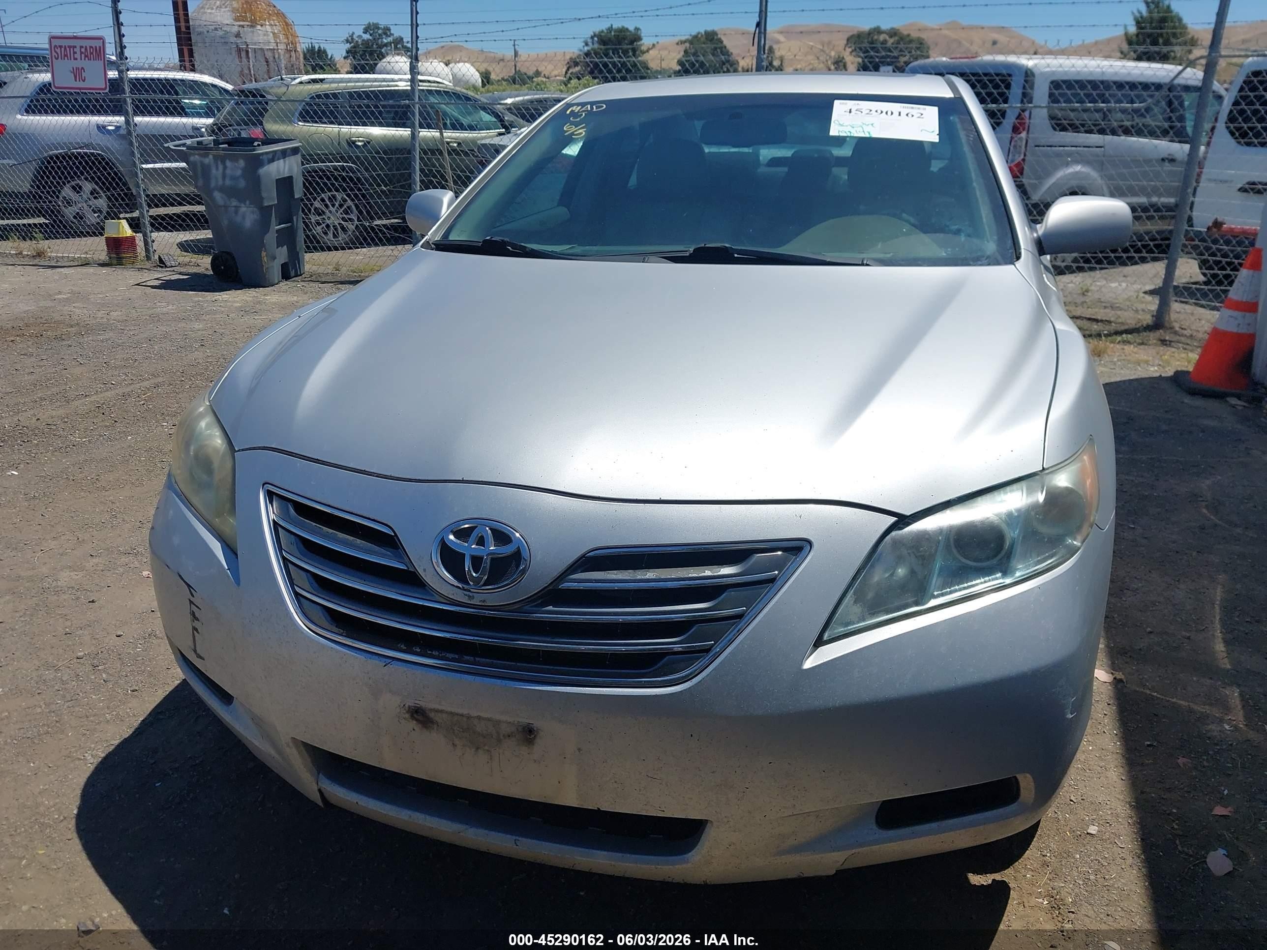 2009 Toyota Camry Hybrid   Серый vin: 4T1BB46K29U107149