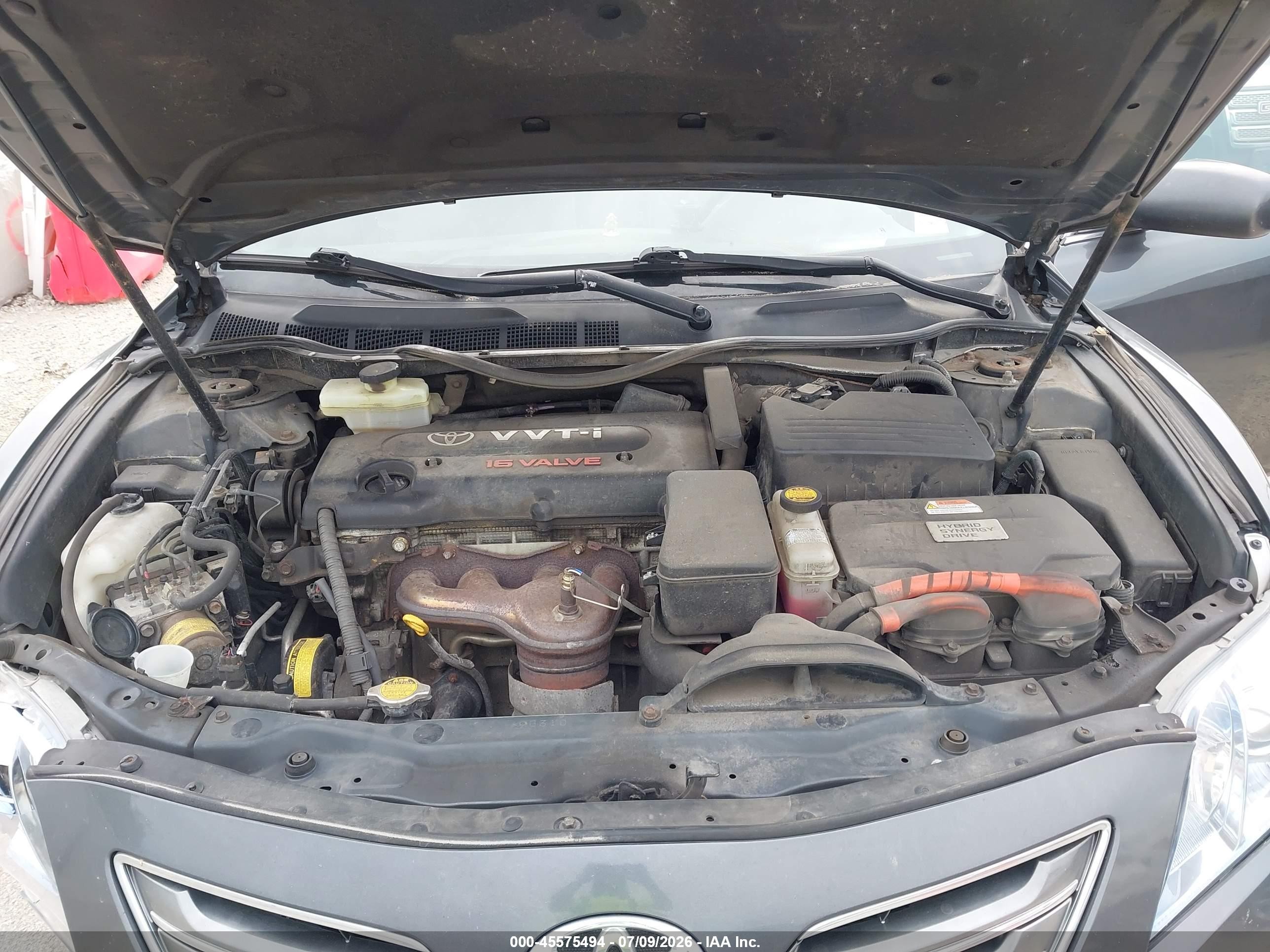 2007 Toyota Camry Hybrid Gray vin: 4T1BB46K37U015996
