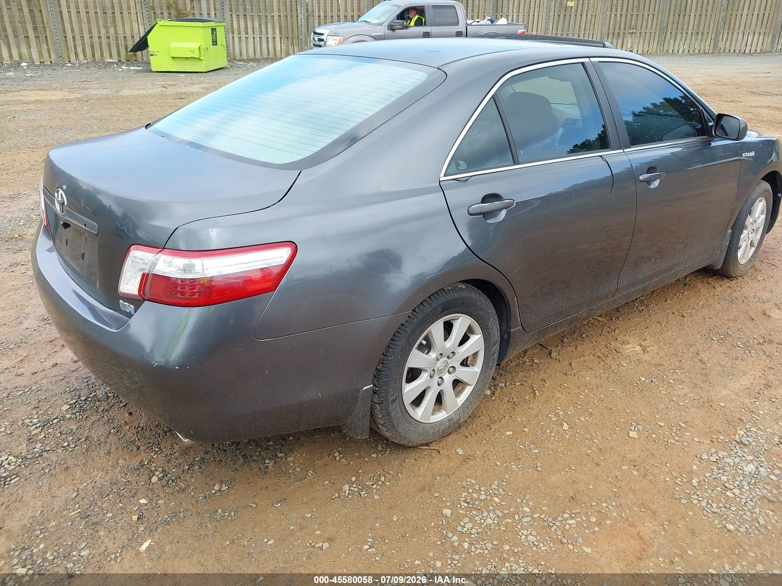 2007 Toyota Camry Hybrid   Gray vin: 4T1BB46K37U022334