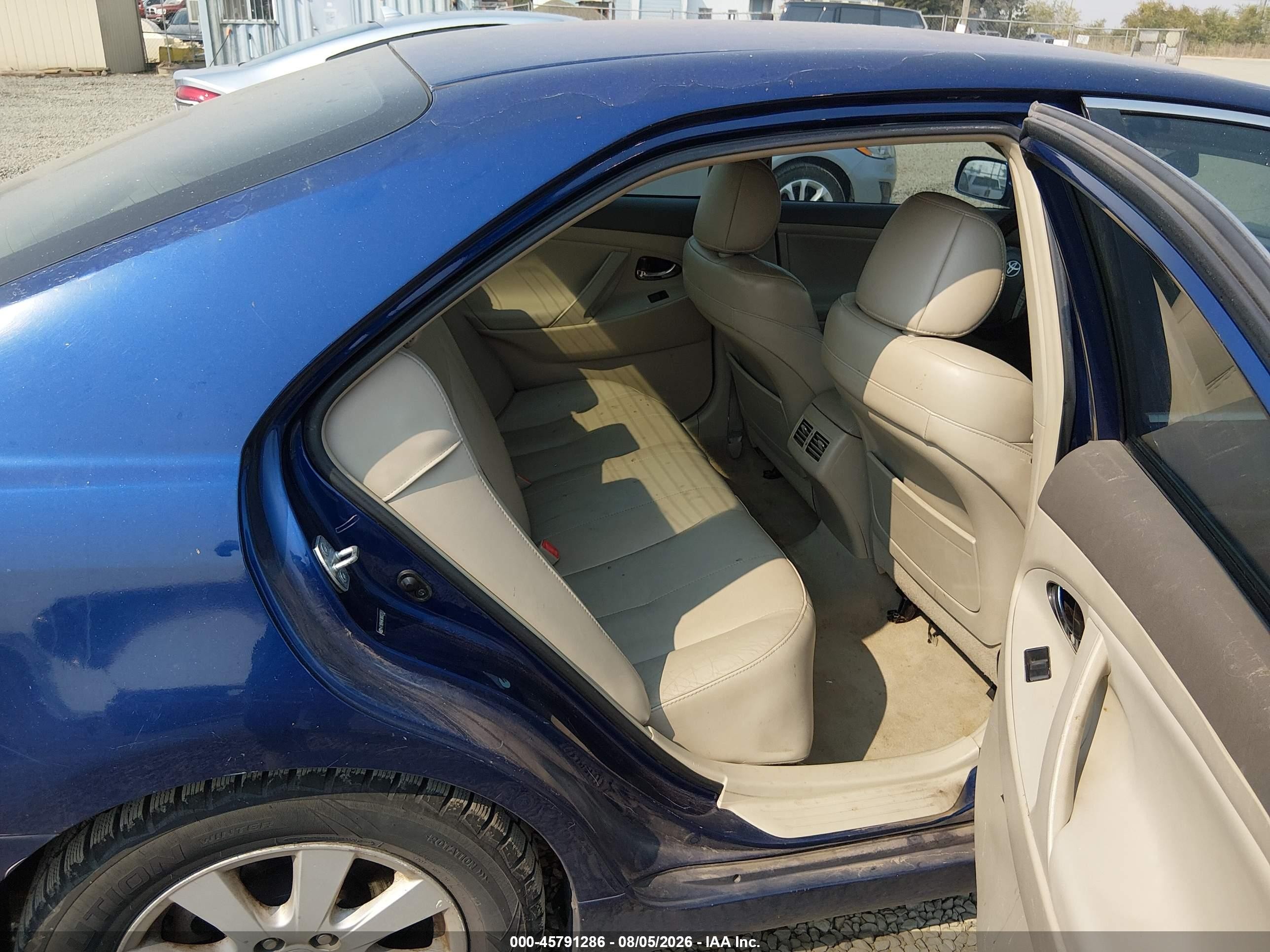2008 Toyota Camry Hybrid   Blue vin: 4T1BB46K38U037451