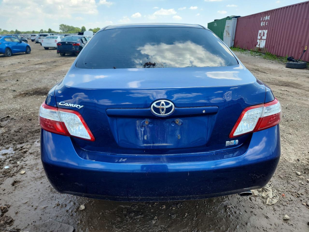 2008 Toyota Camry Hybrid Blue vin: 4T1BB46K38U046084
