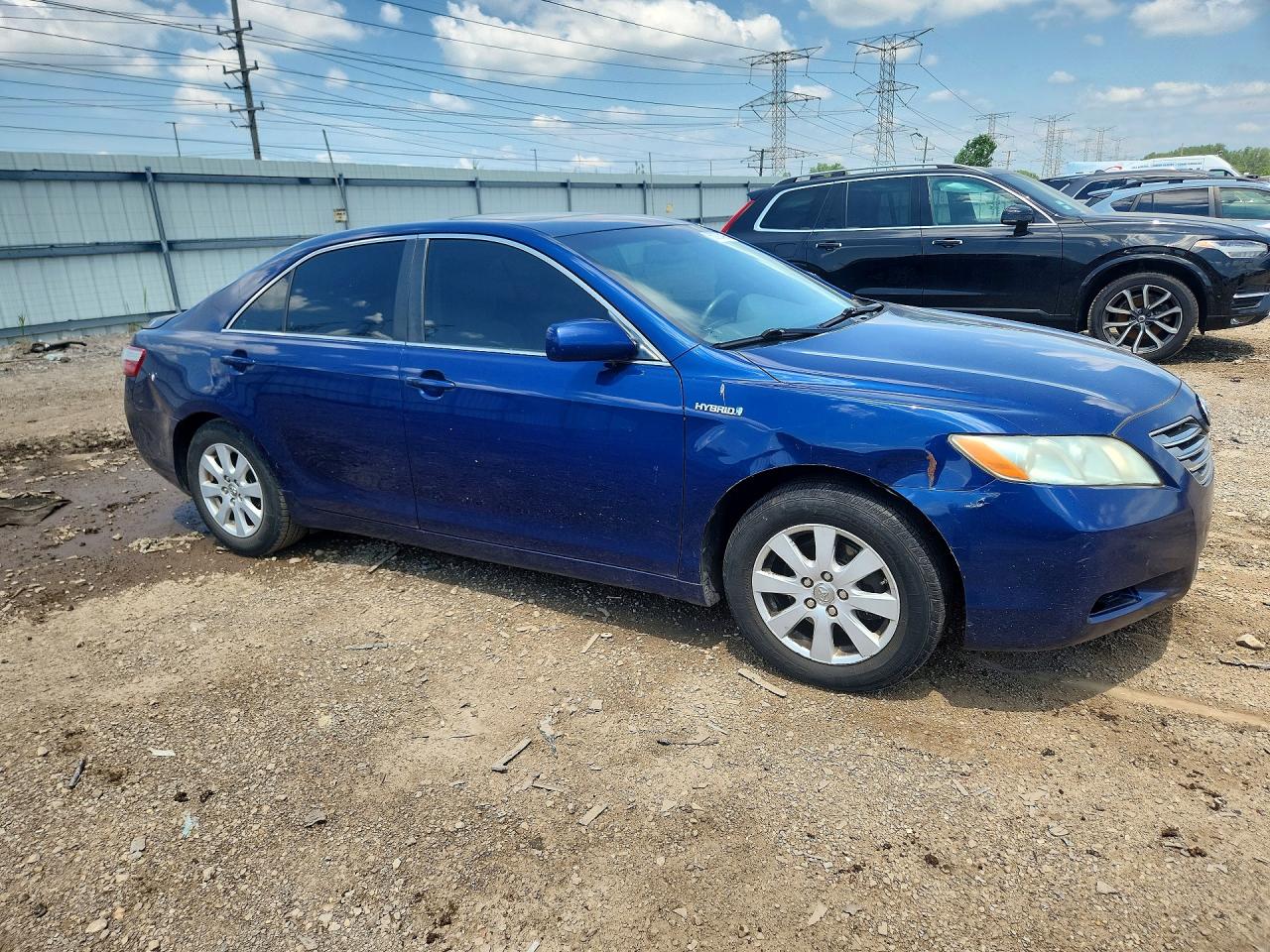 2008 Toyota Camry Hybrid Blue vin: 4T1BB46K38U046084