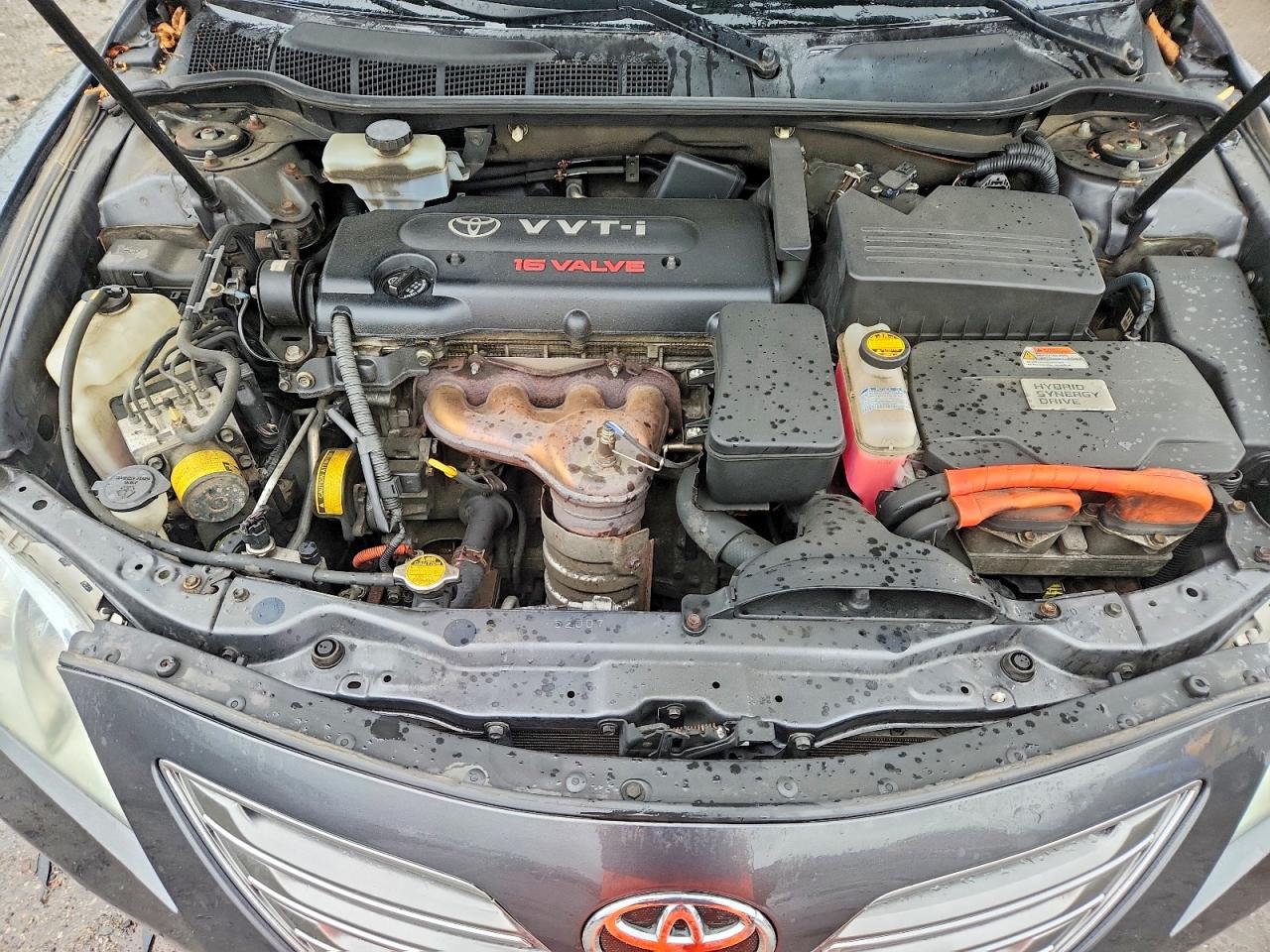 2008 Toyota Camry Hybrid Silver vin: 4T1BB46K38U047557