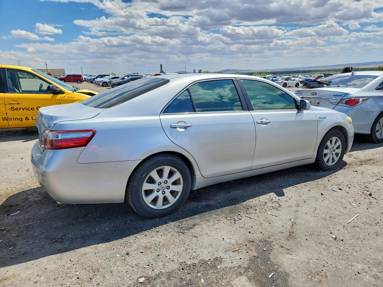 2008 Toyota Camry Hybrid Silver vin: 4T1BB46K38U049812
