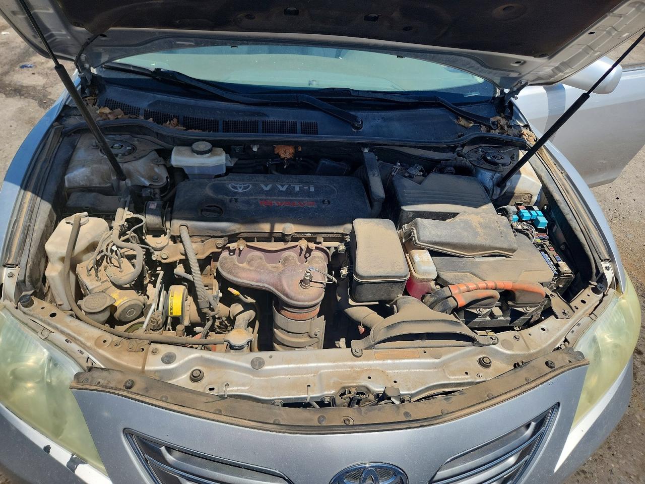 2008 Toyota Camry Hybrid Silver vin: 4T1BB46K38U049812