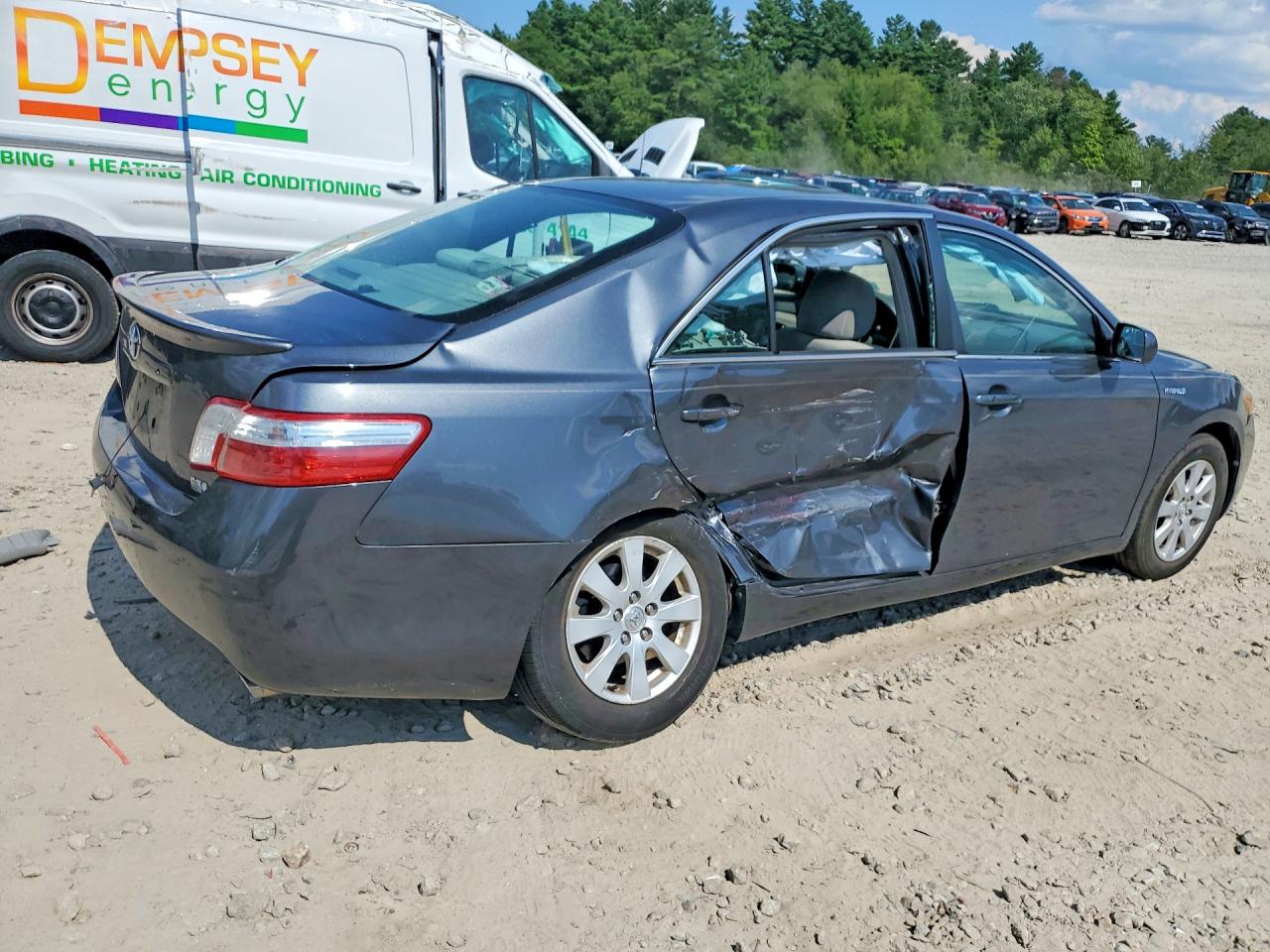2009 Toyota Camry Hybrid Gray vin: 4T1BB46K39U071259