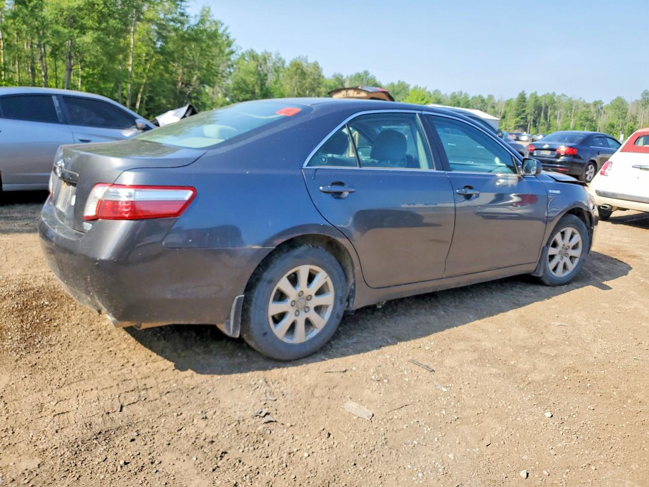 2009 Toyota Camry Hybrid Серый vin: 4T1BB46K39U072556