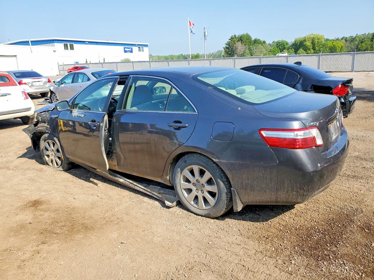 2009 Toyota Camry Hybrid Серый vin: 4T1BB46K39U072556