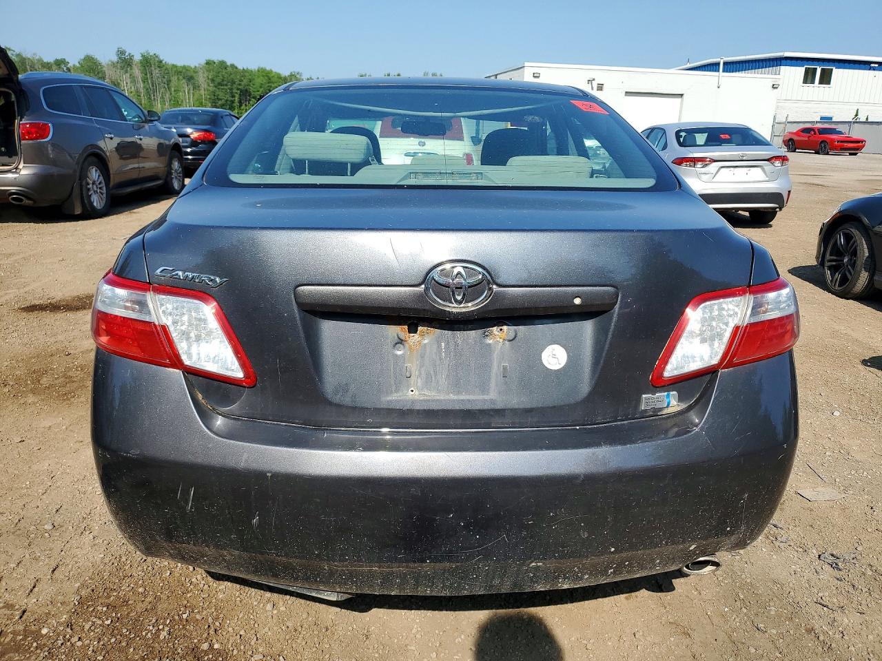 2009 Toyota Camry Hybrid Серый vin: 4T1BB46K39U072556