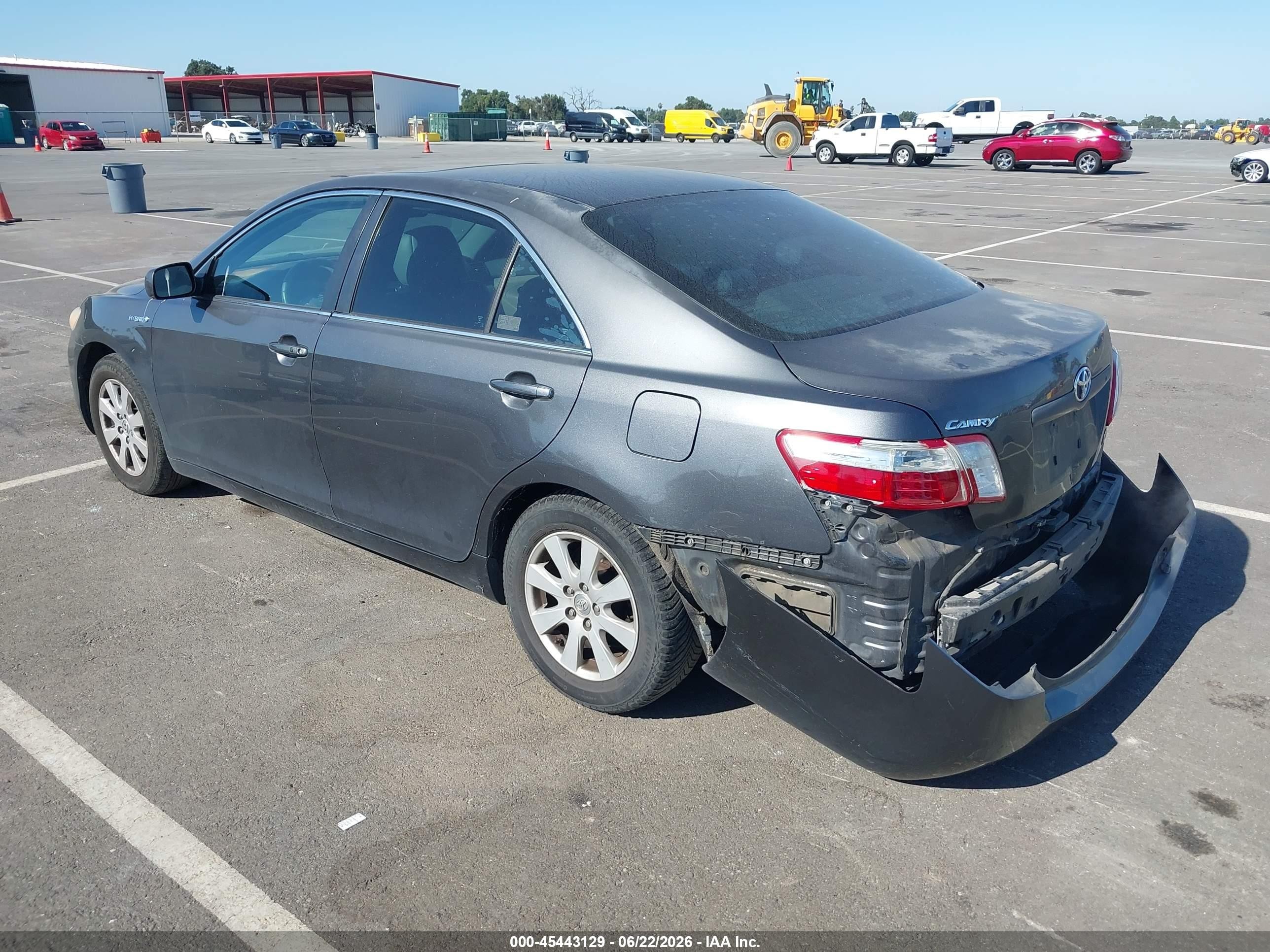 2009 Toyota Camry Hybrid   Gray vin: 4T1BB46K39U074033