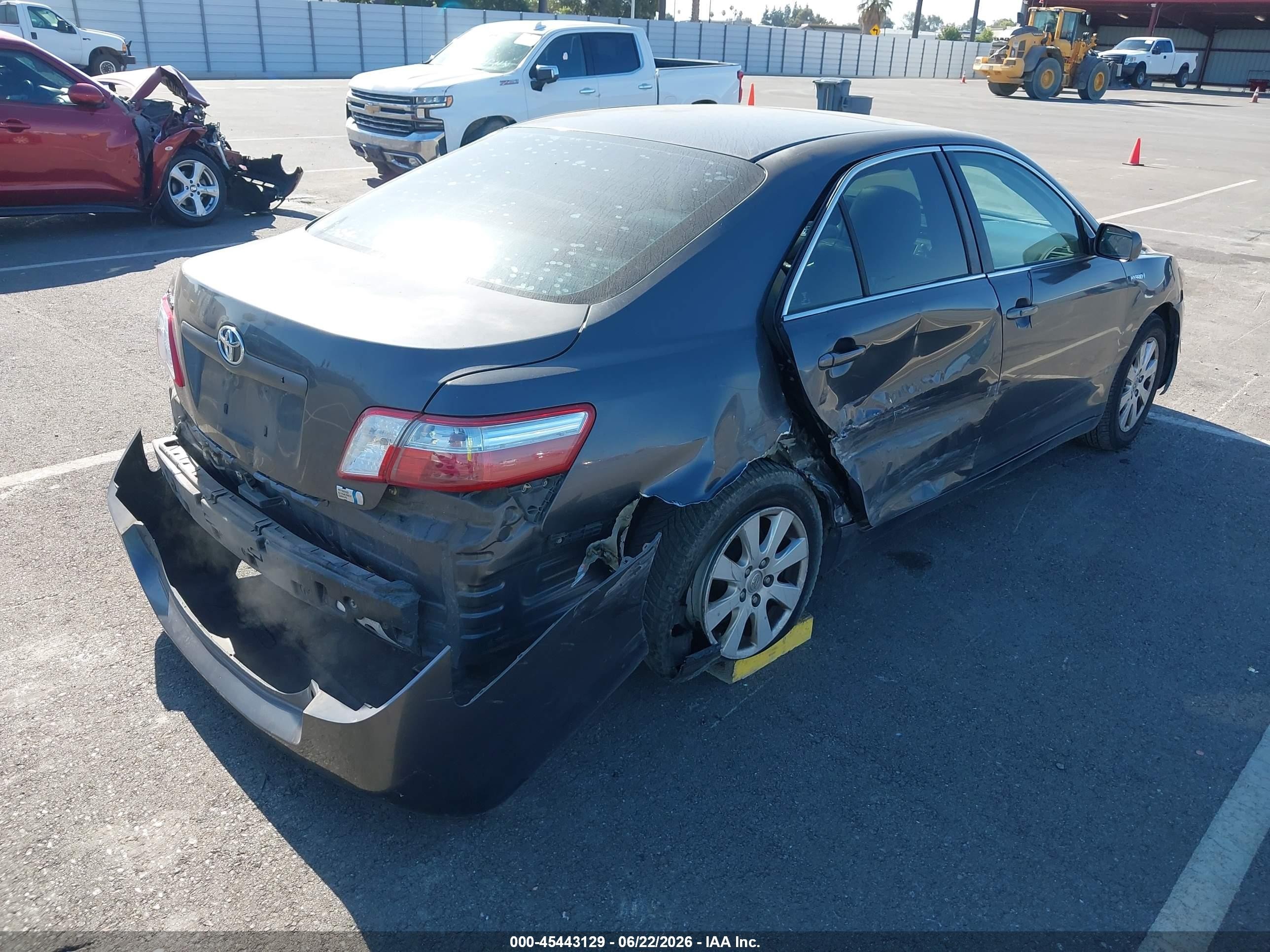 2009 Toyota Camry Hybrid   Gray vin: 4T1BB46K39U074033