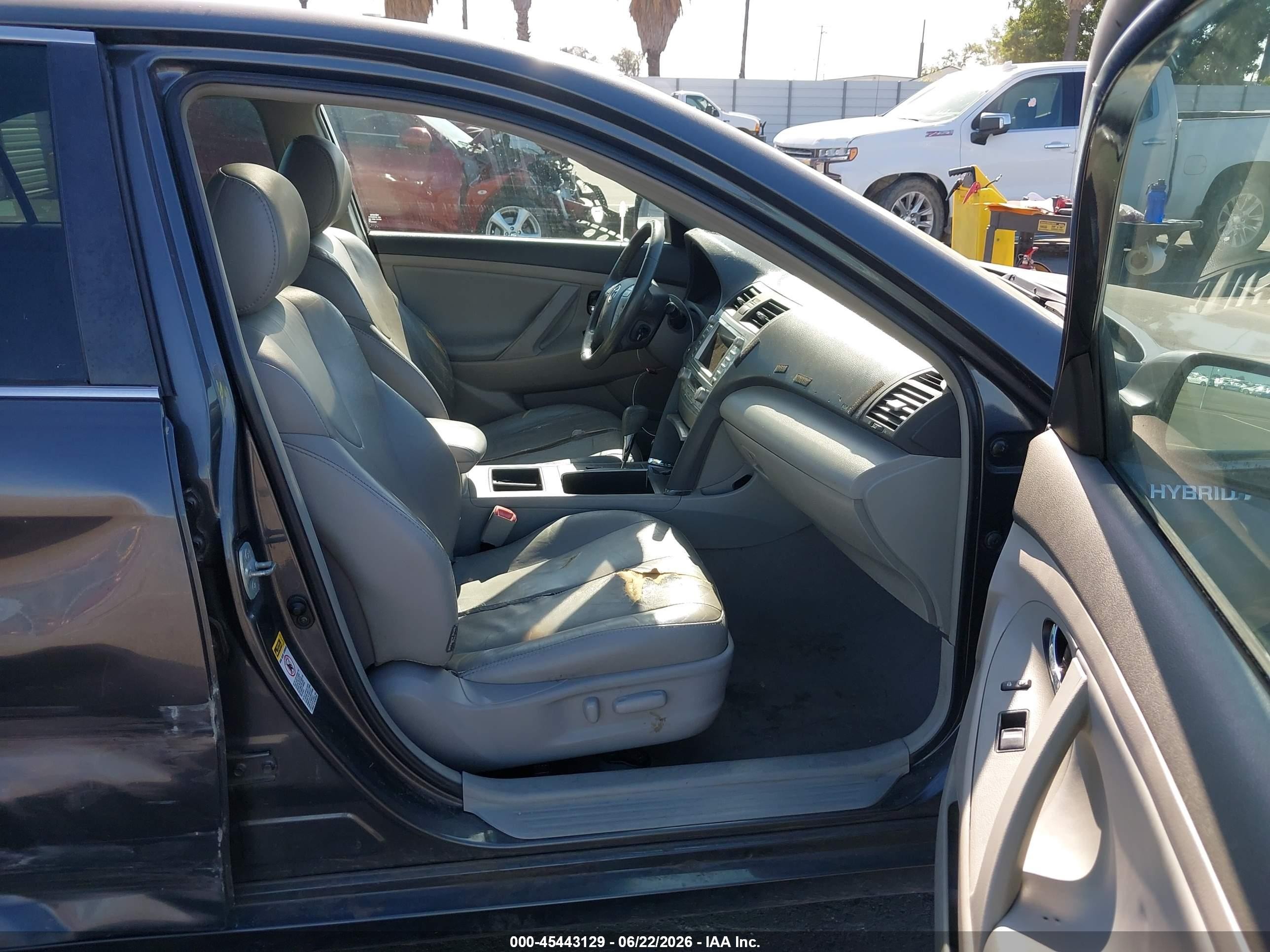 2009 Toyota Camry Hybrid   Gray vin: 4T1BB46K39U074033