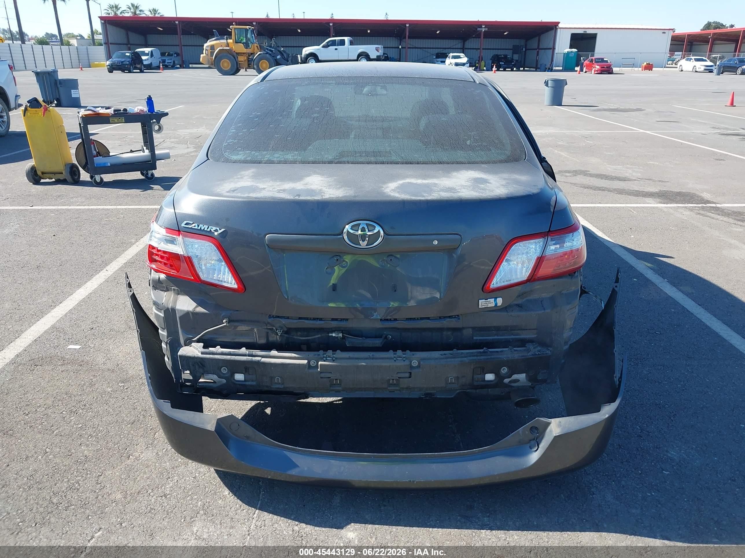 2009 Toyota Camry Hybrid   Gray vin: 4T1BB46K39U074033
