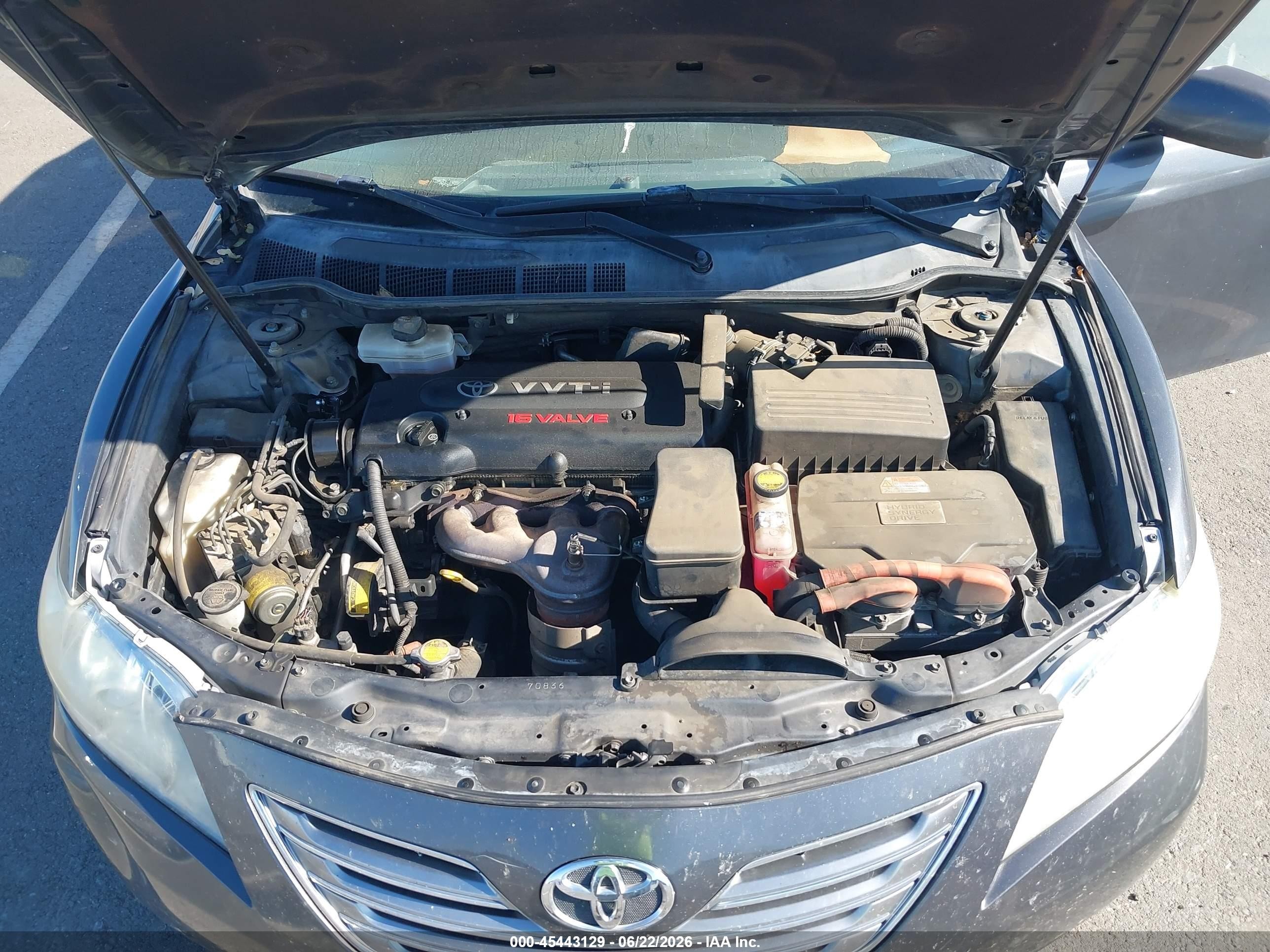 2009 Toyota Camry Hybrid   Gray vin: 4T1BB46K39U074033