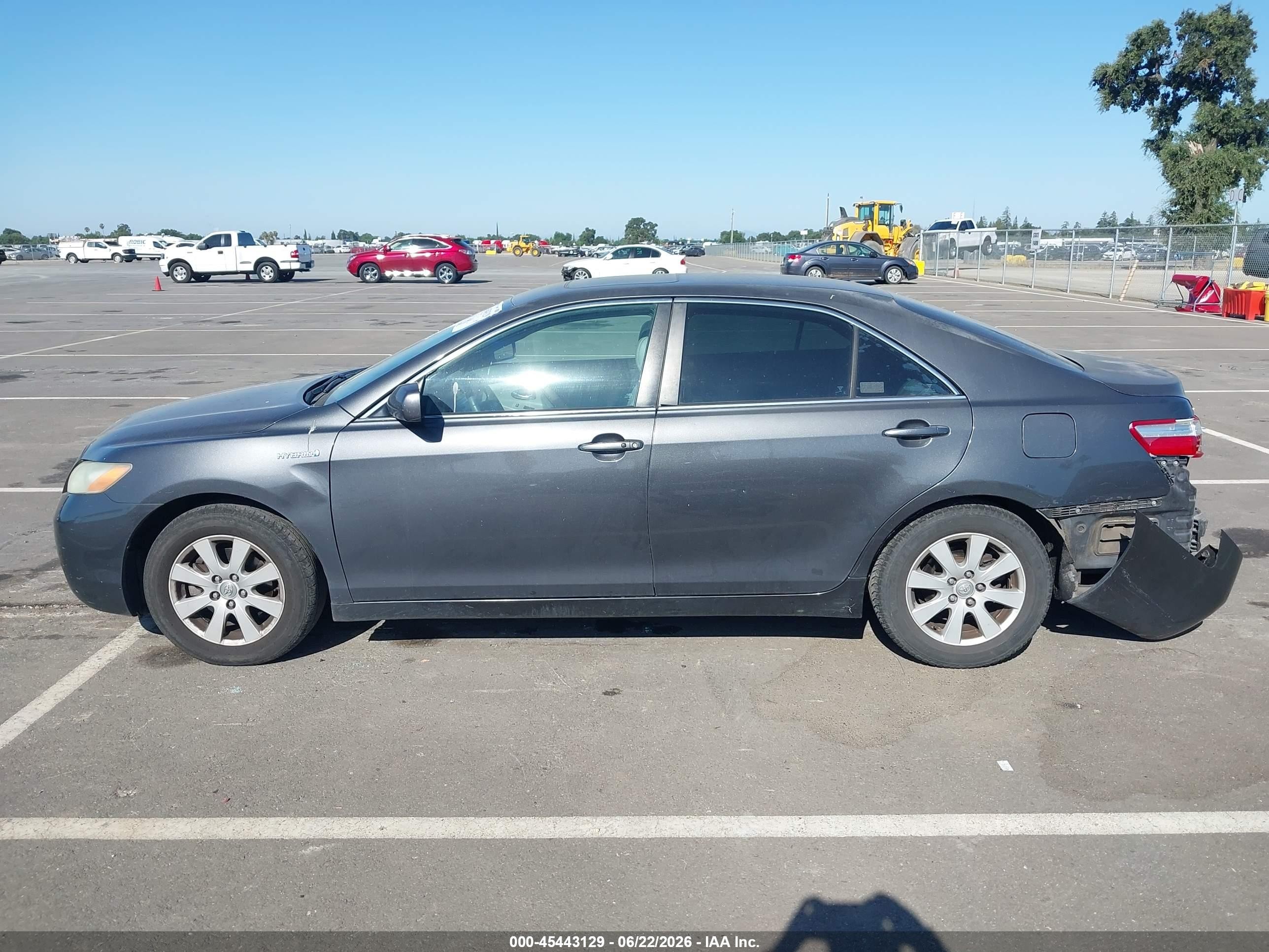 2009 Toyota Camry Hybrid   Gray vin: 4T1BB46K39U074033
