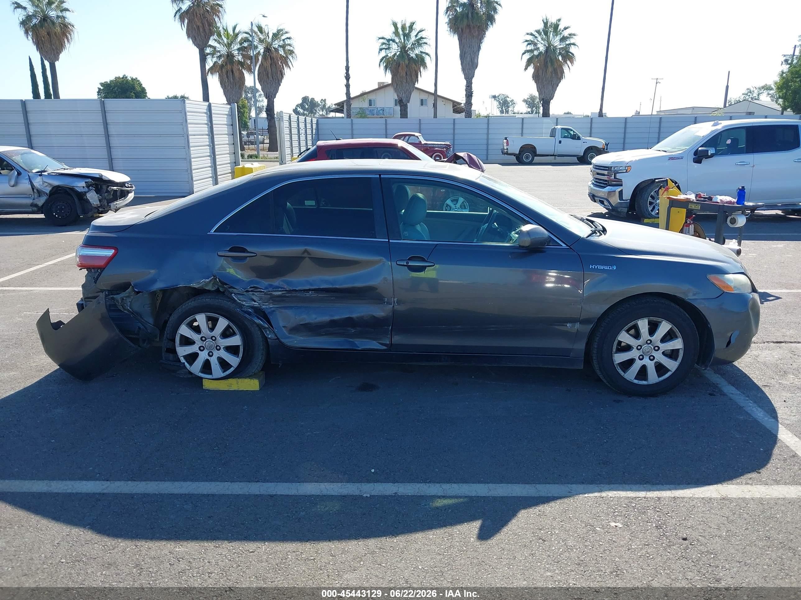 2009 Toyota Camry Hybrid   Gray vin: 4T1BB46K39U074033