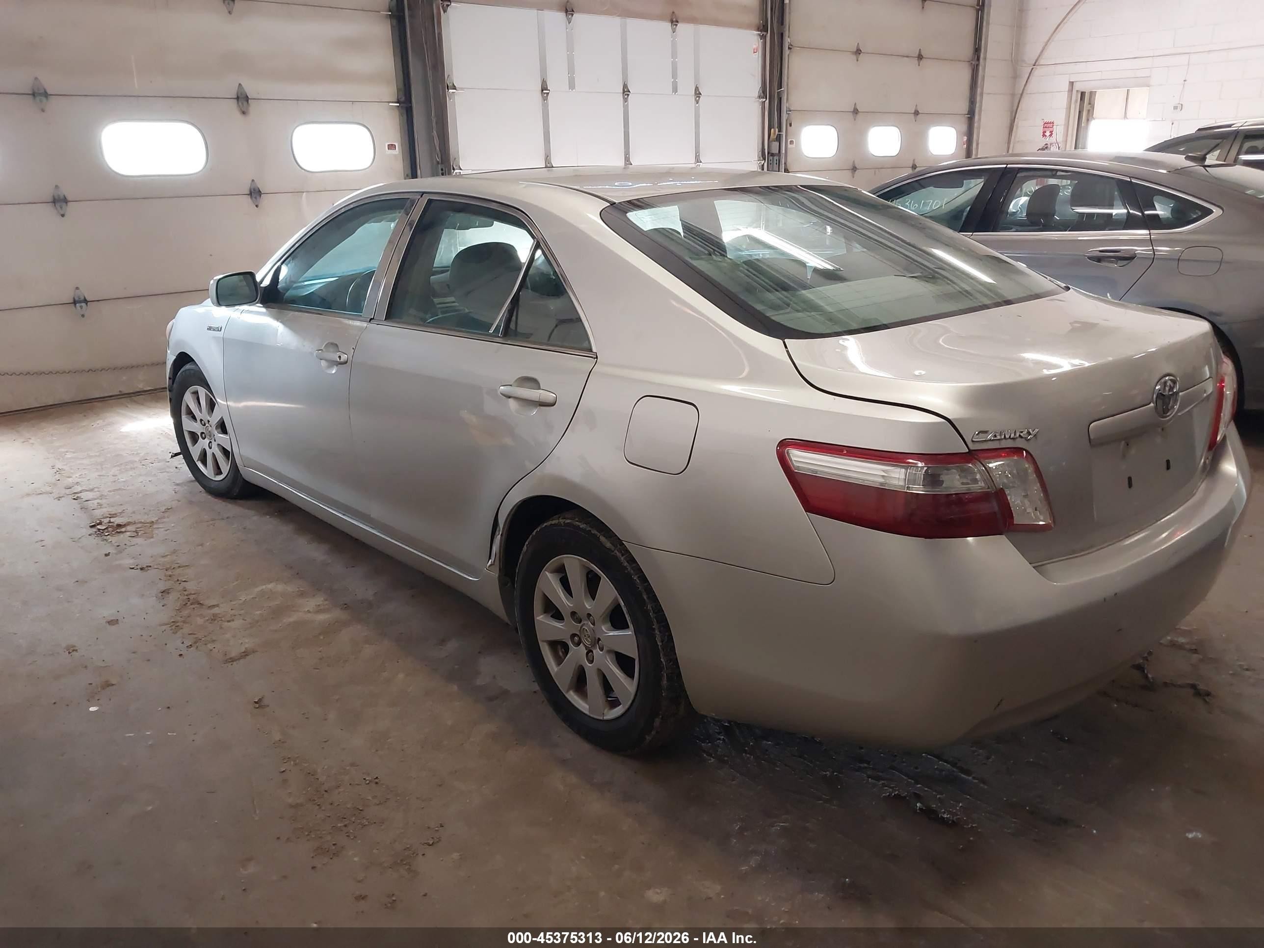 2009 Toyota Camry Hybrid   Silver vin: 4T1BB46K39U077059