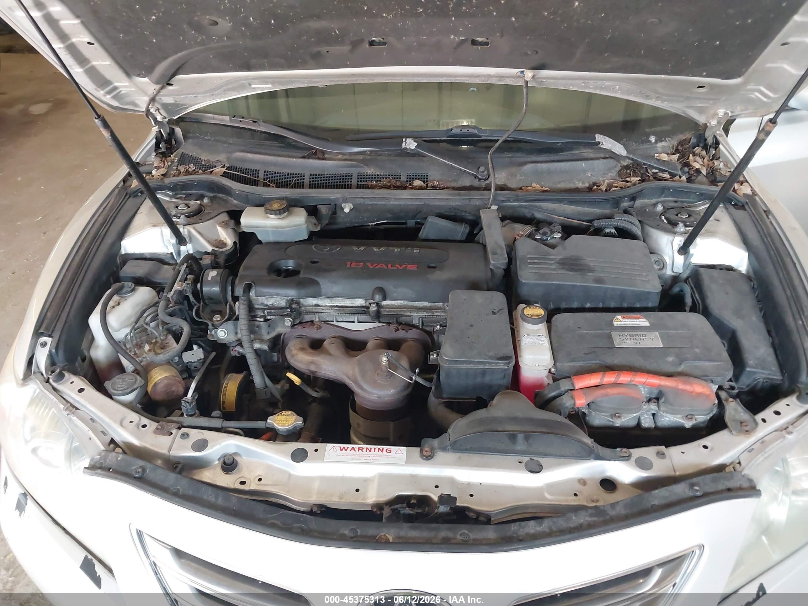 2009 Toyota Camry Hybrid   Silver vin: 4T1BB46K39U077059