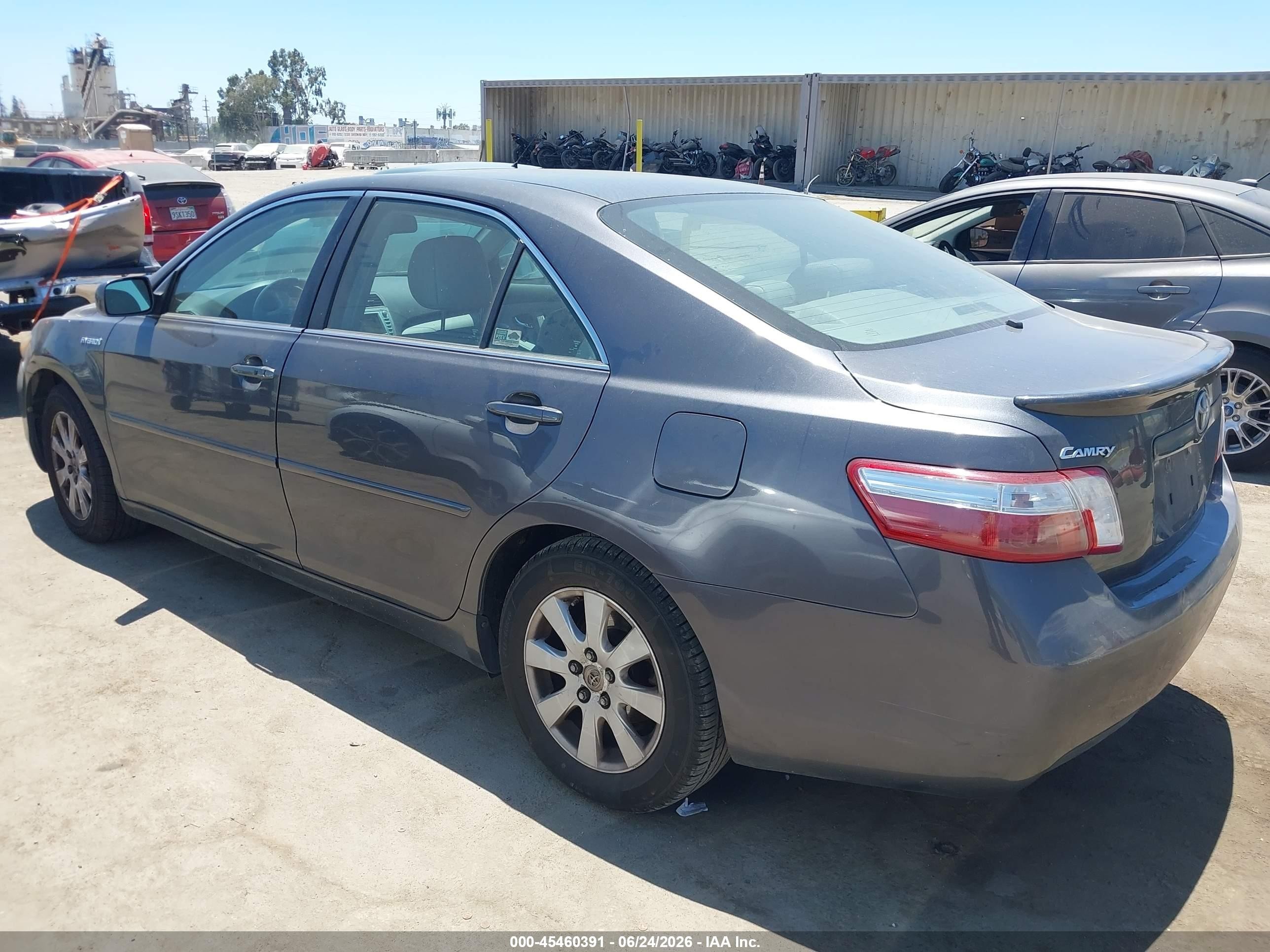 2009 Toyota Camry Hybrid   Gray vin: 4T1BB46K39U080298