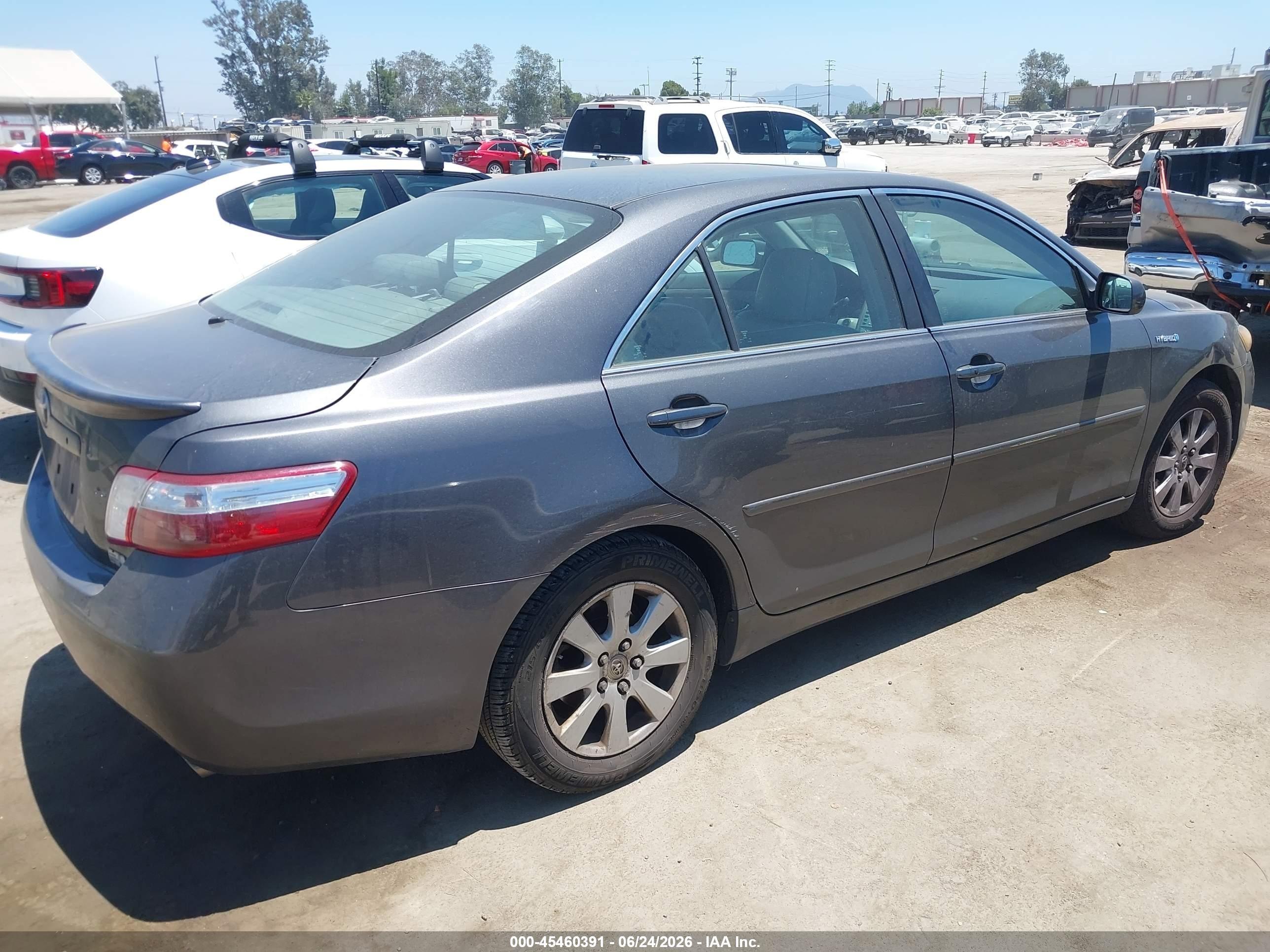 2009 Toyota Camry Hybrid   Gray vin: 4T1BB46K39U080298